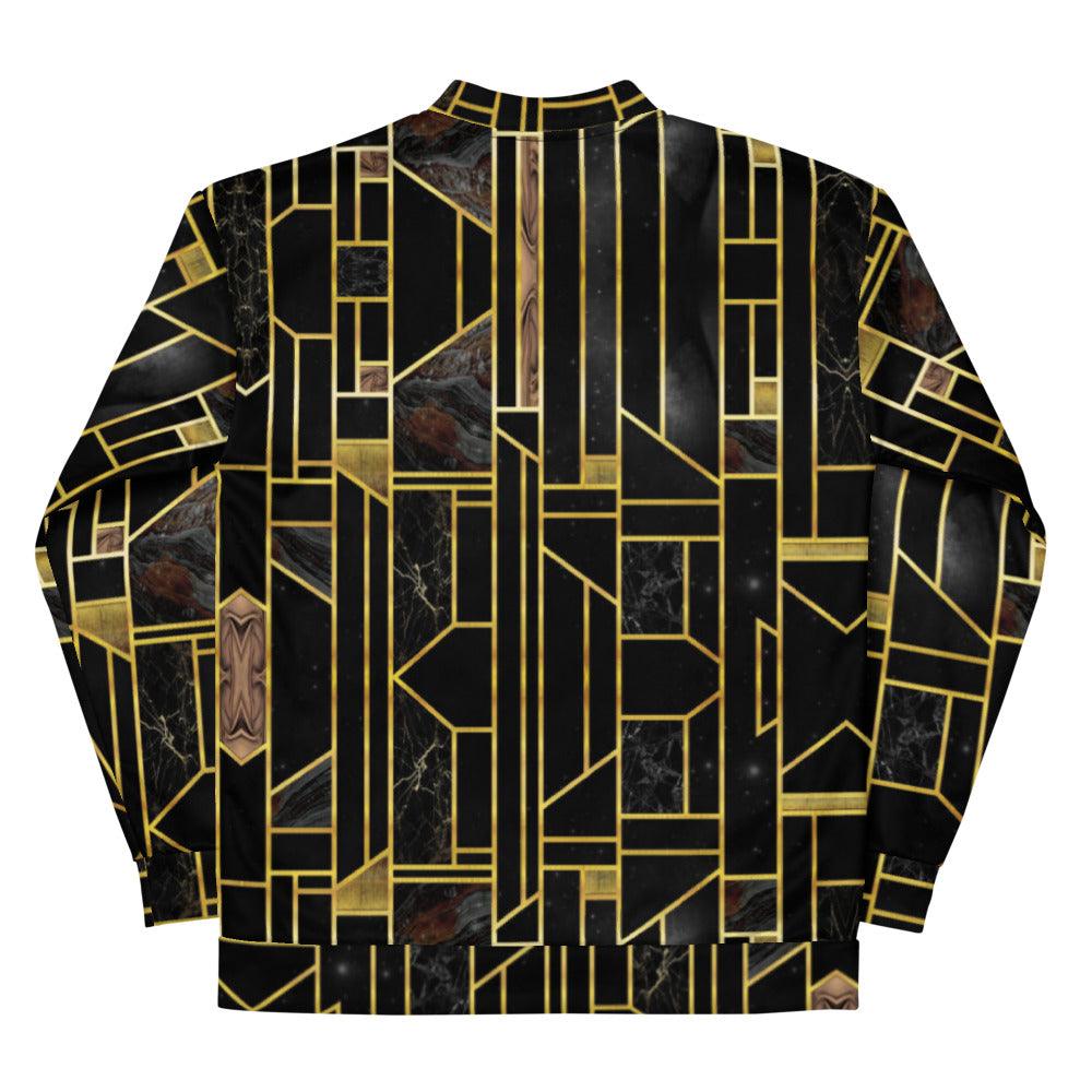 Black Avenue | Graphic Bomber Jacket (Unisex - VVNTAGE AVENUE