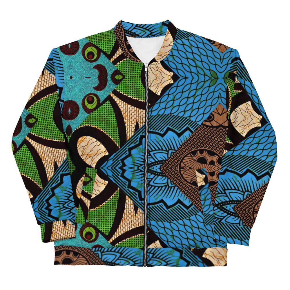 Black Avenue | Graphic Bomber Jacket (Unisex) - VVNTAGE AVENUE