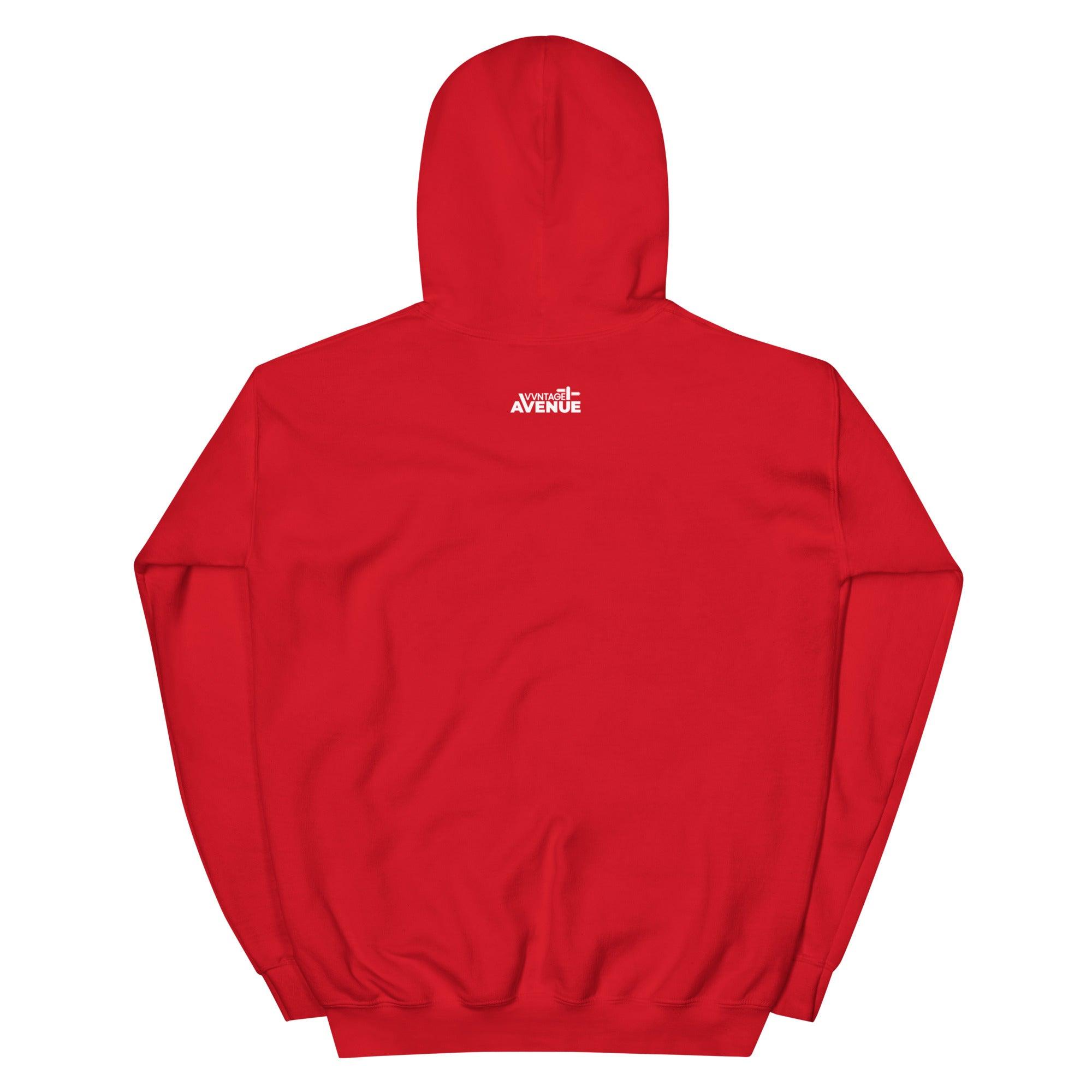 BLACK AVENUE HeavyBlend Logo Hoodie (Unisex) - VVNTAGE AVENUE