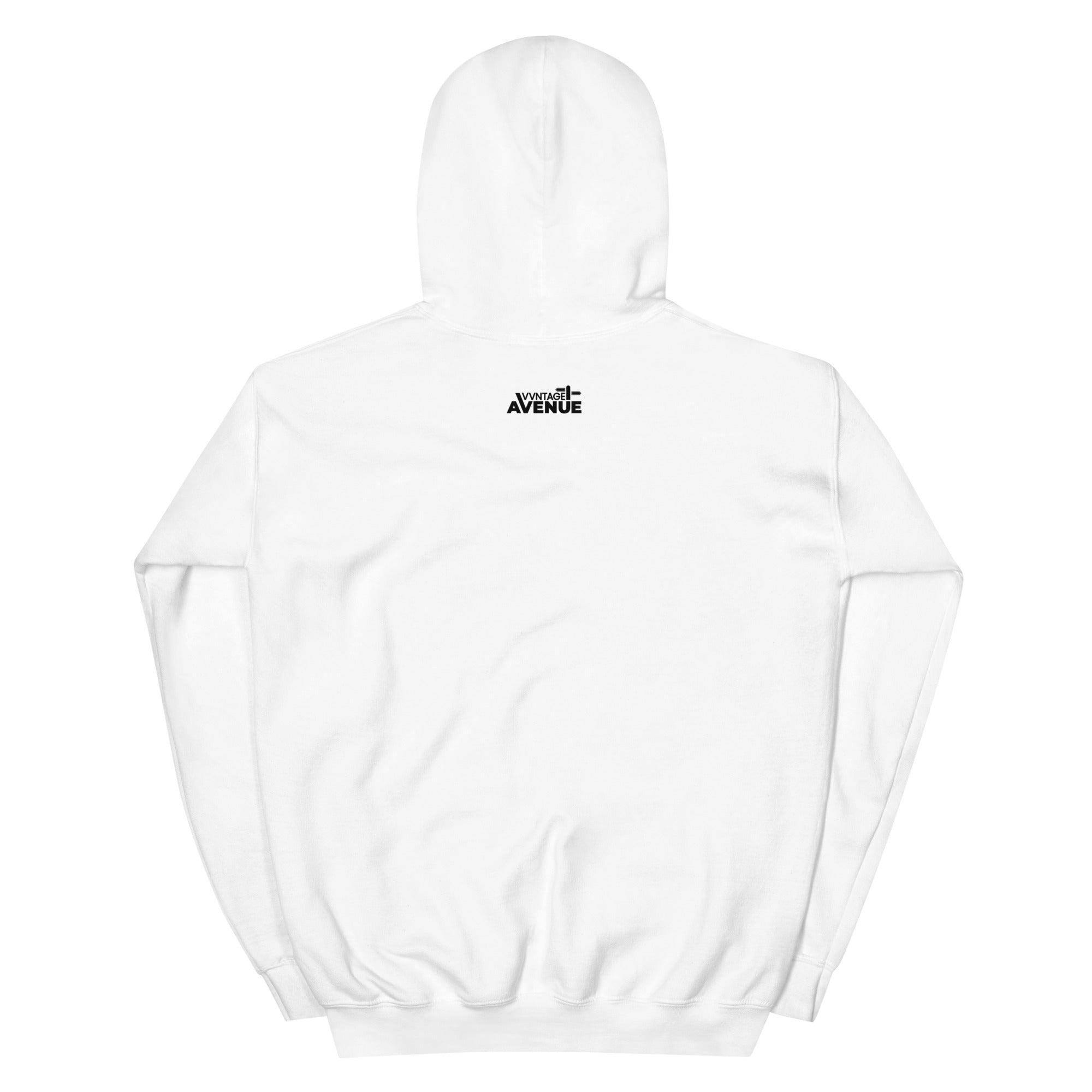BLACK AVENUE HeavyBlend Logo Hoodie (Unisex) - VVNTAGE AVENUE