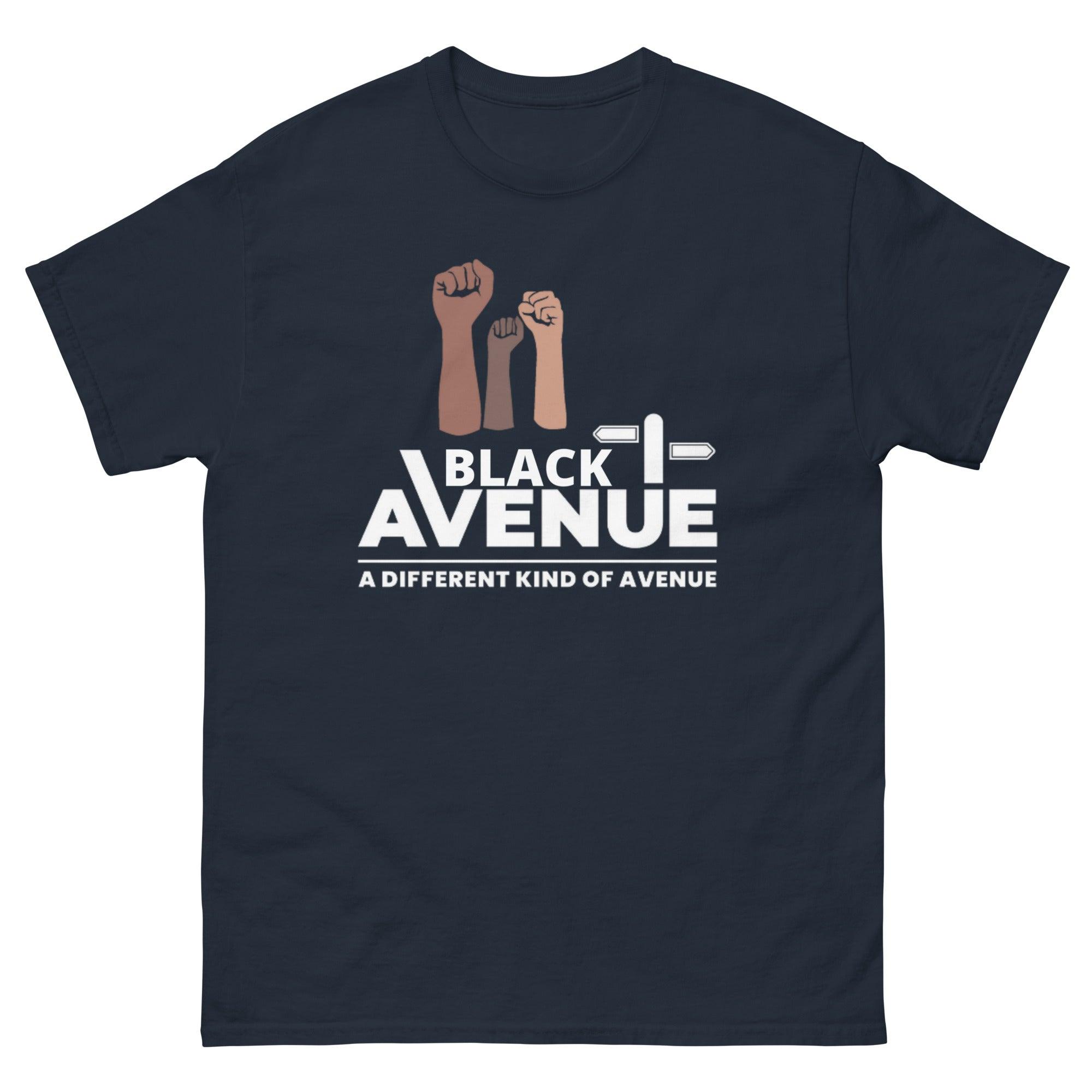 BLACK AVENUE Heavyweight SS T-Shirt (Unisex) - VVNTAGE AVENUE