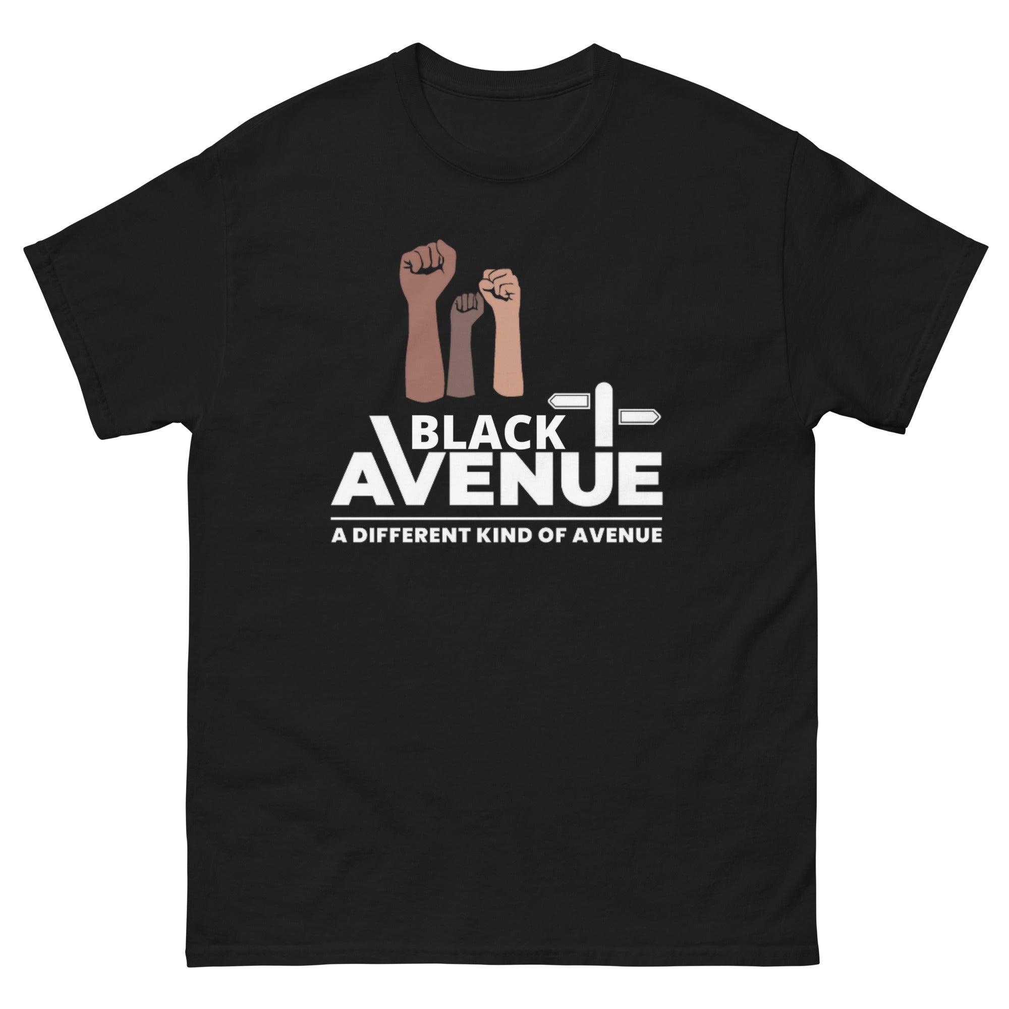 BLACK AVENUE Heavyweight SS T-Shirt (Unisex) - VVNTAGE AVENUE