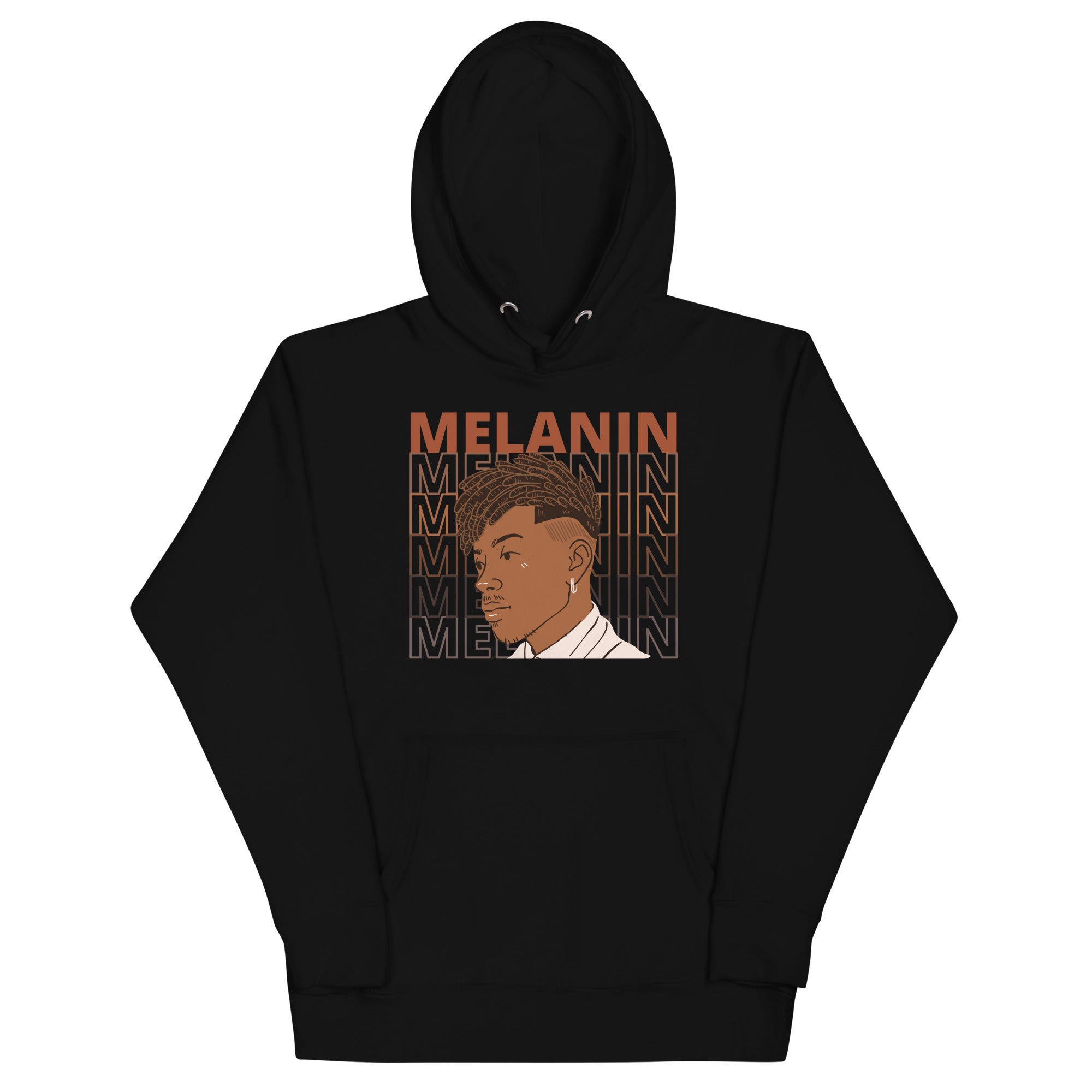 BLACK AVENUE | Melanin Man Premium Hoodie (Unisex) - VVNTAGE AVENUE