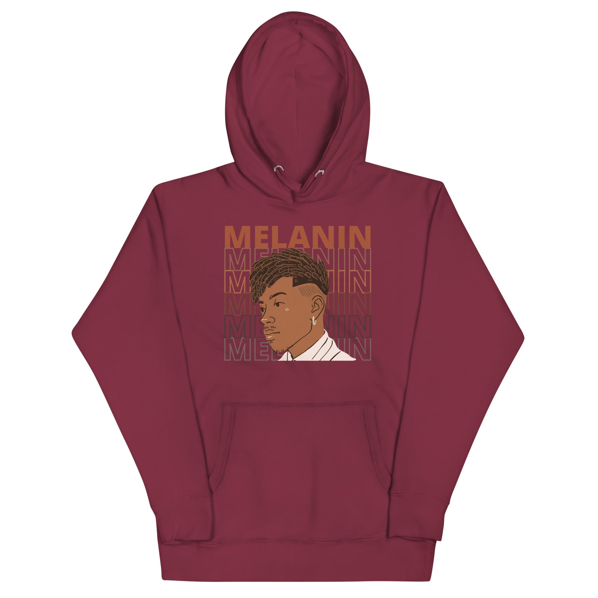 BLACK AVENUE | Melanin Man Premium Hoodie (Unisex) - VVNTAGE AVENUE