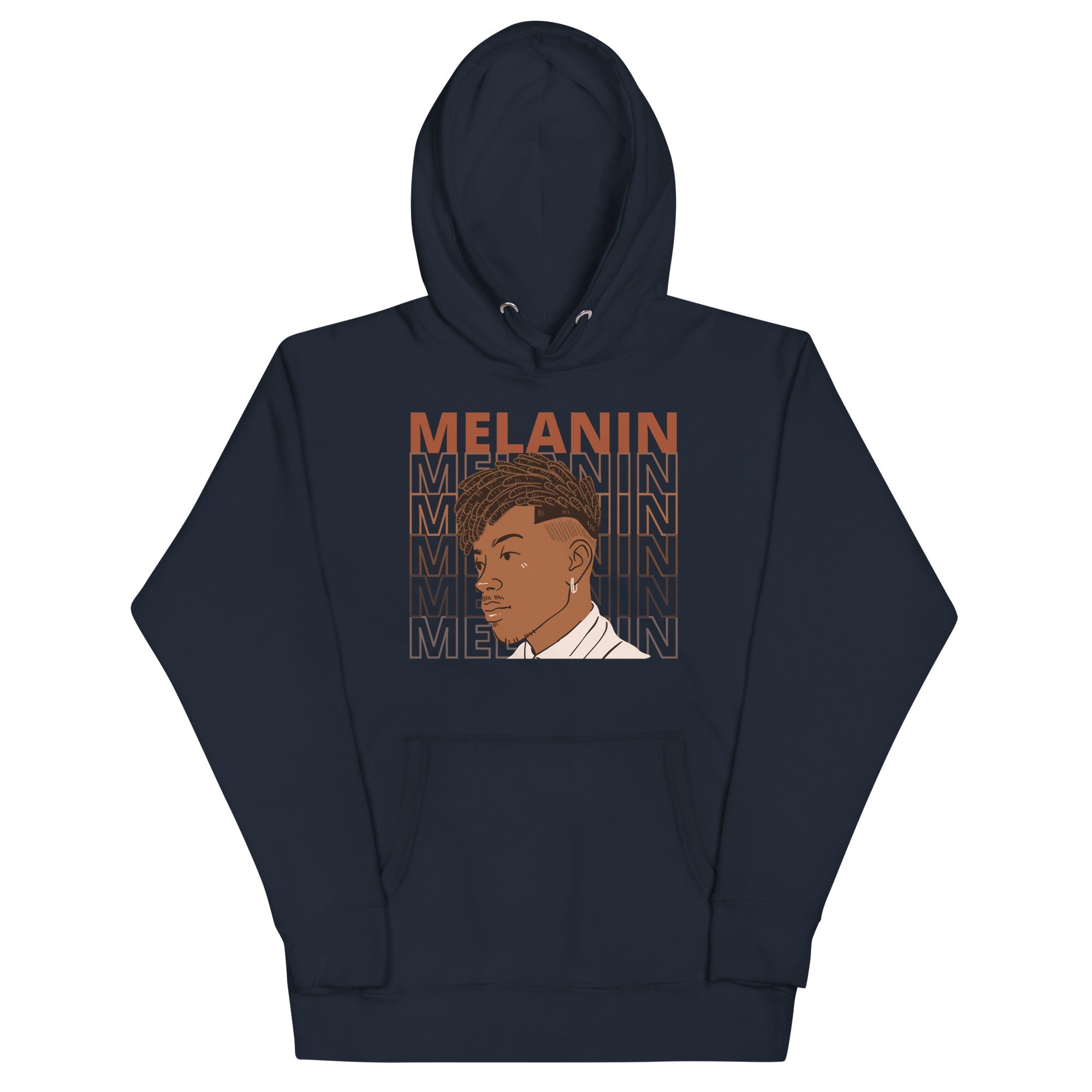 BLACK AVENUE | Melanin Man Premium Hoodie (Unisex) - VVNTAGE AVENUE