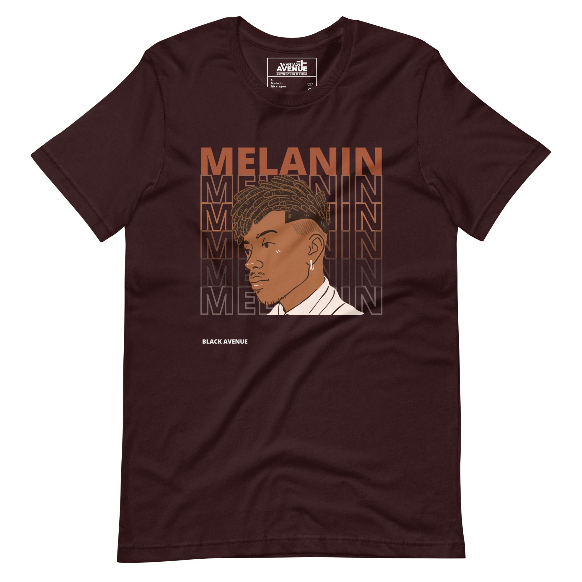 BLACK AVENUE | Melanin Man SS T-Shirt (Unisex) - VVNTAGE AVENUE