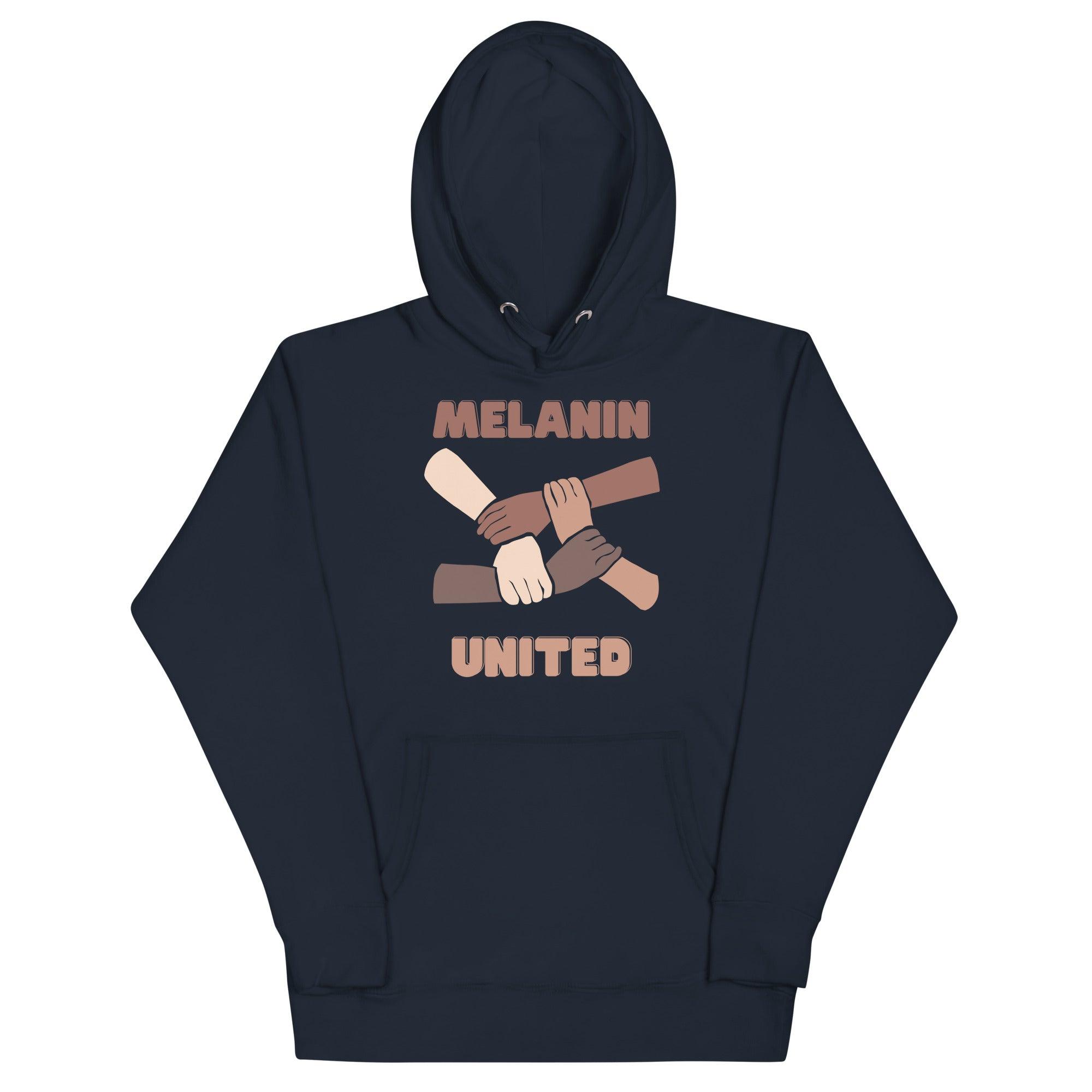 BLACK AVENUE | Melanin United Hoodie - VVNTAGE AVENUE