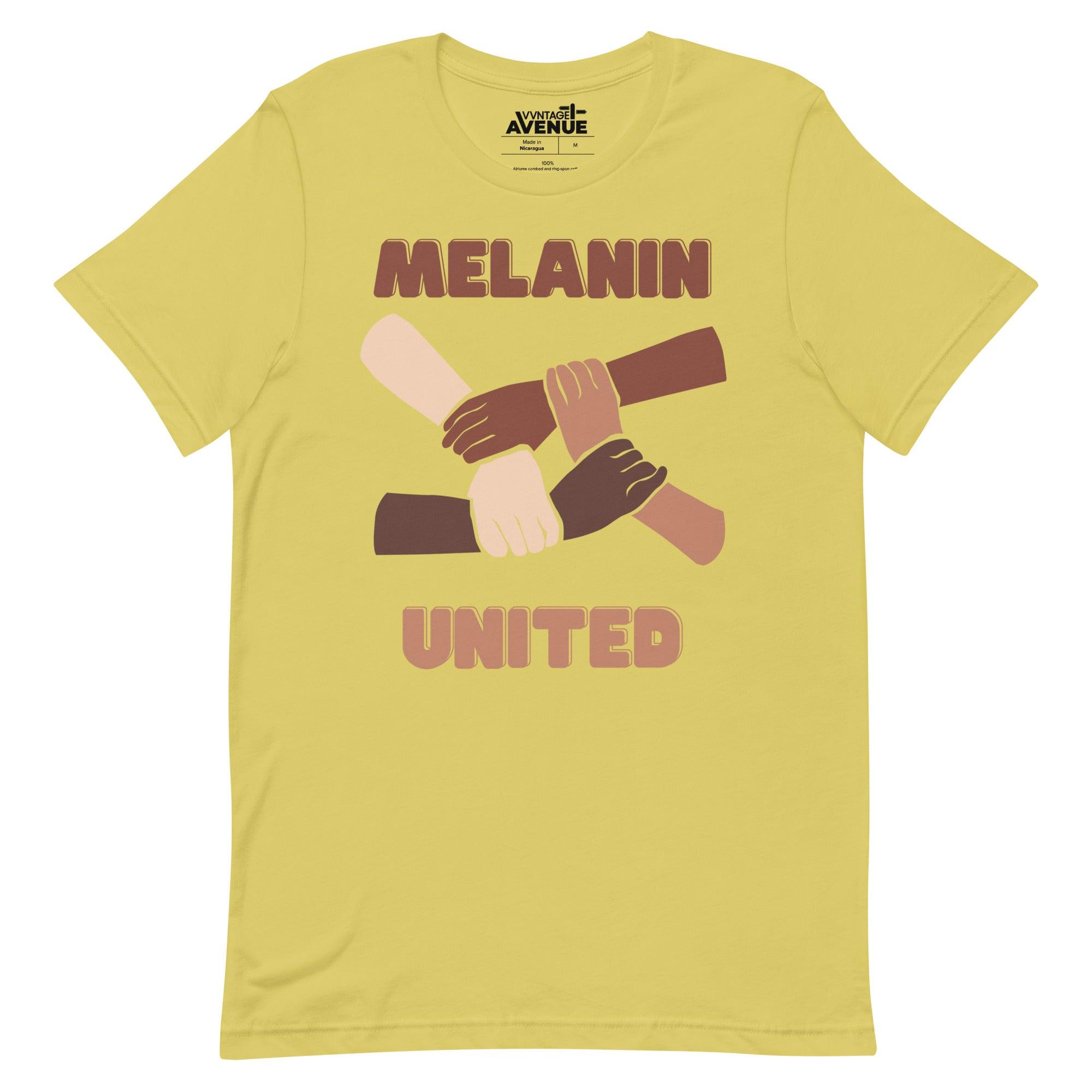 BLACK AVENUE | Melanin United SS T-Shirt (Unisex) - VVNTAGE AVENUE