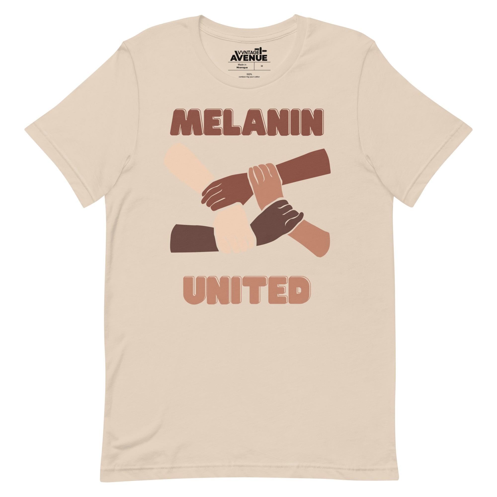 BLACK AVENUE | Melanin United SS T-Shirt (Unisex) - VVNTAGE AVENUE