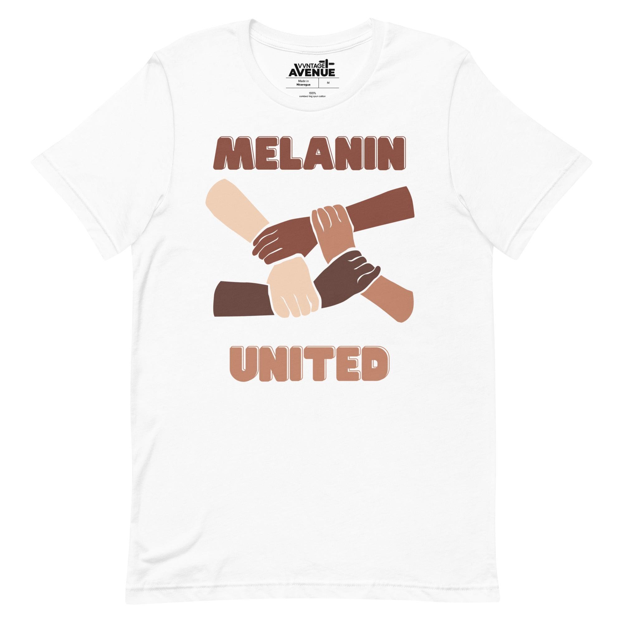 BLACK AVENUE | Melanin United SS T-Shirt (Unisex) - VVNTAGE AVENUE