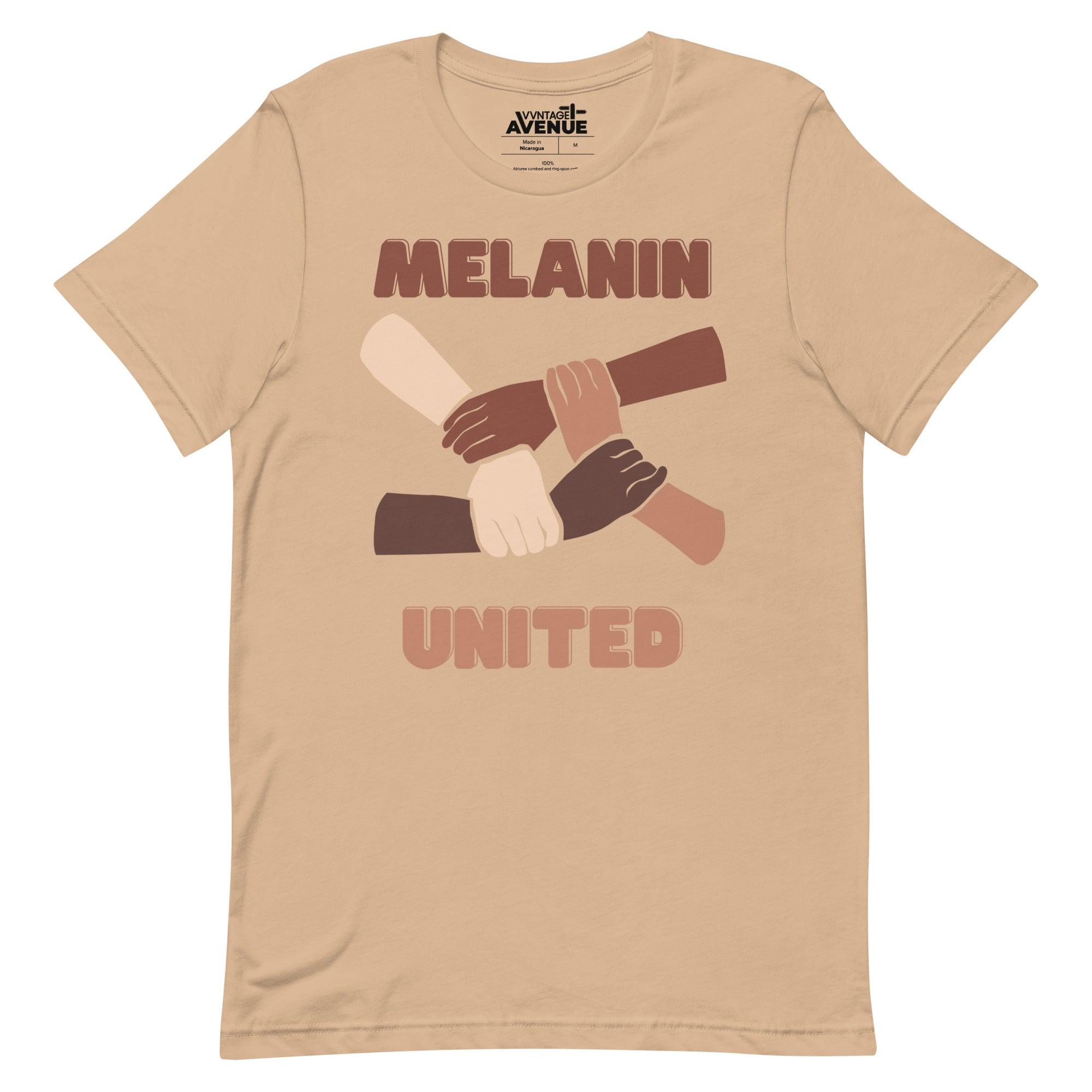 BLACK AVENUE | Melanin United SS T-Shirt (Unisex) - VVNTAGE AVENUE