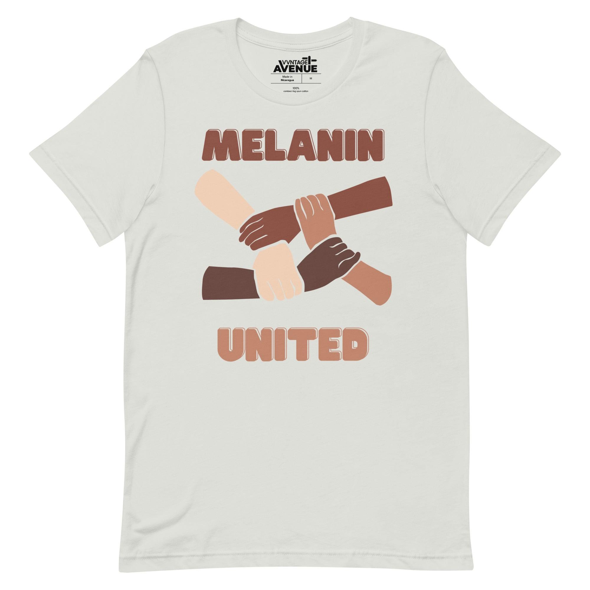 BLACK AVENUE | Melanin United SS T-Shirt (Unisex) - VVNTAGE AVENUE