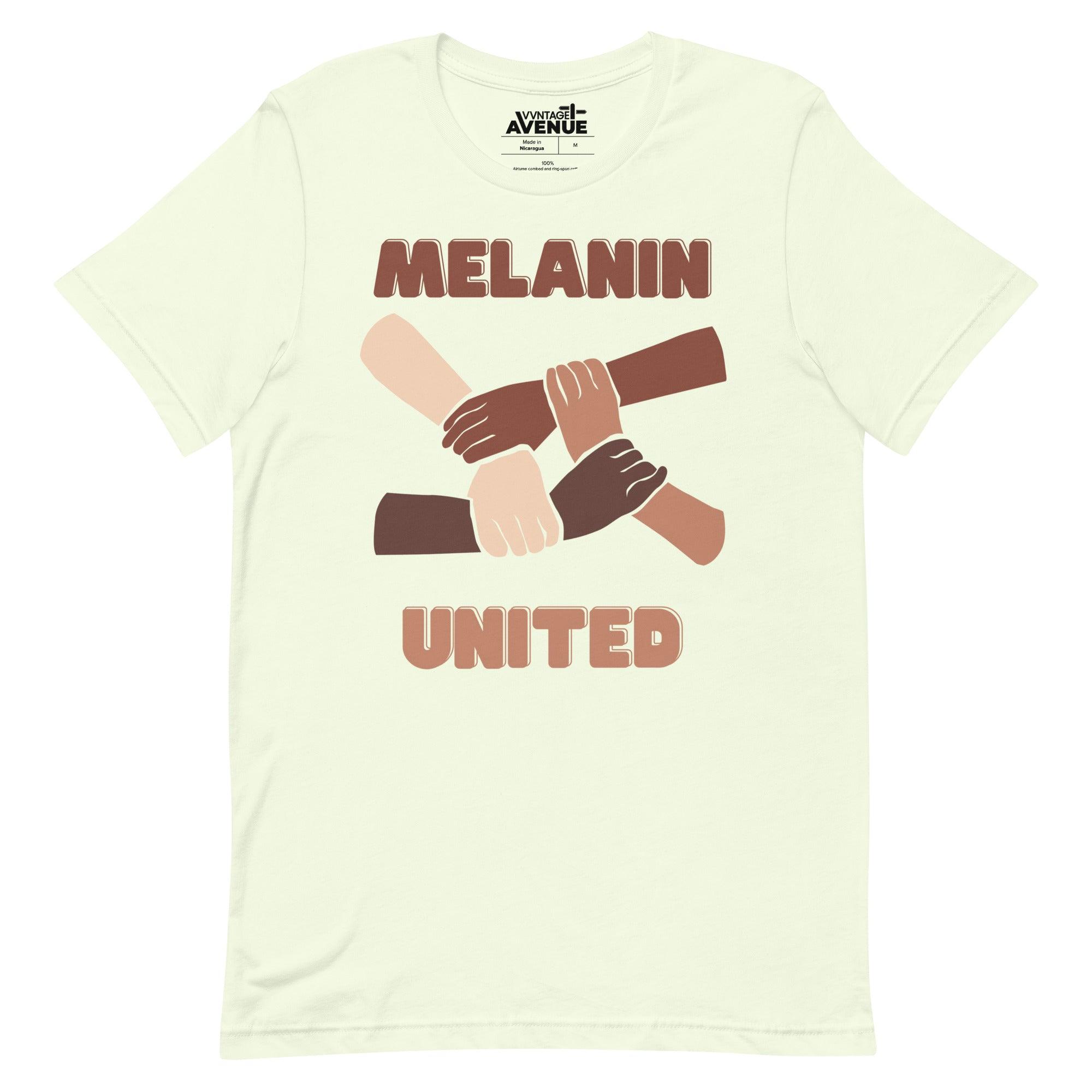 BLACK AVENUE | Melanin United SS T-Shirt (Unisex) - VVNTAGE AVENUE