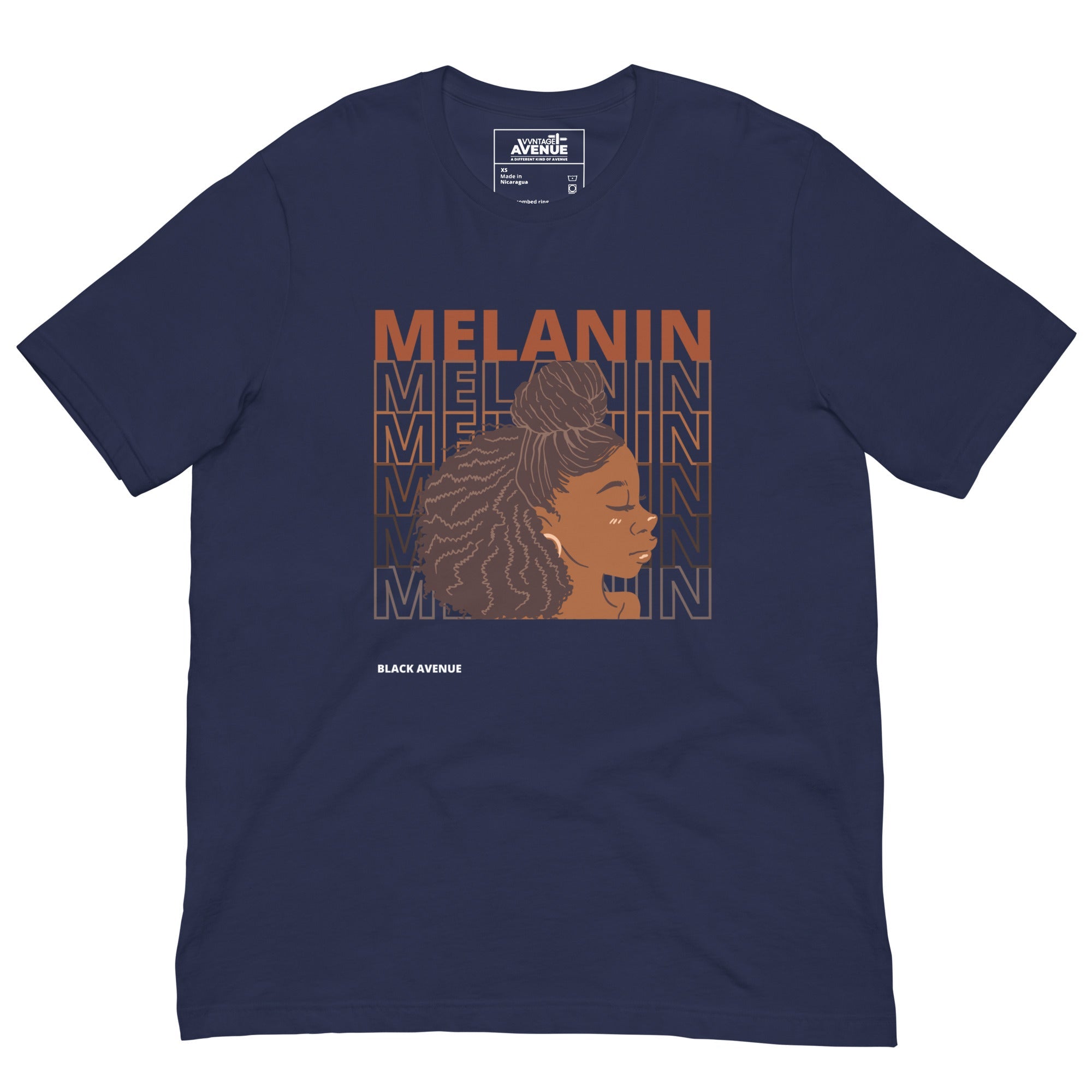 BLACK AVENUE | Melanin Woman SS T-Shirt (Unisex) - VVNTAGE AVENUE