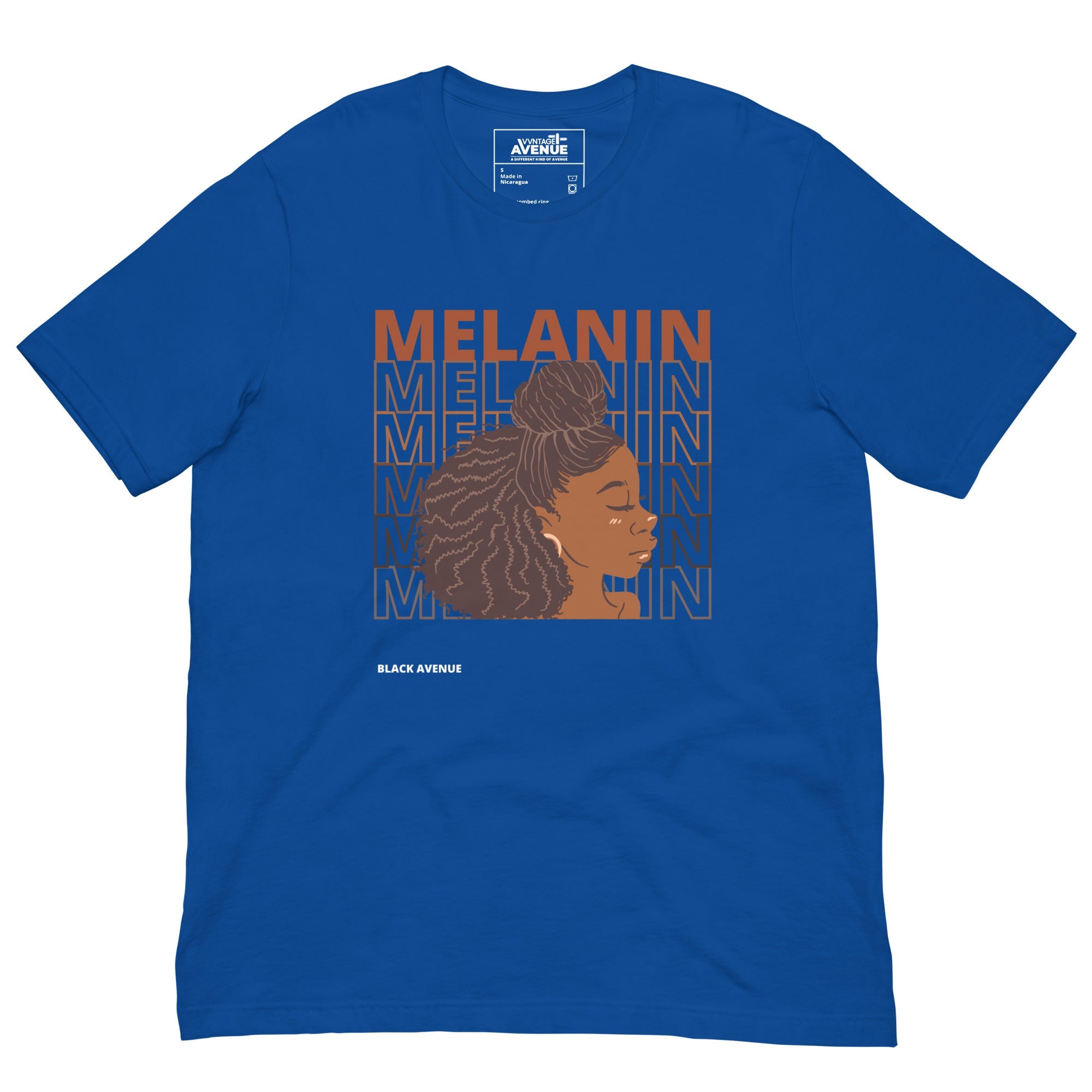 BLACK AVENUE | Melanin Woman SS T-Shirt (Unisex) - VVNTAGE AVENUE