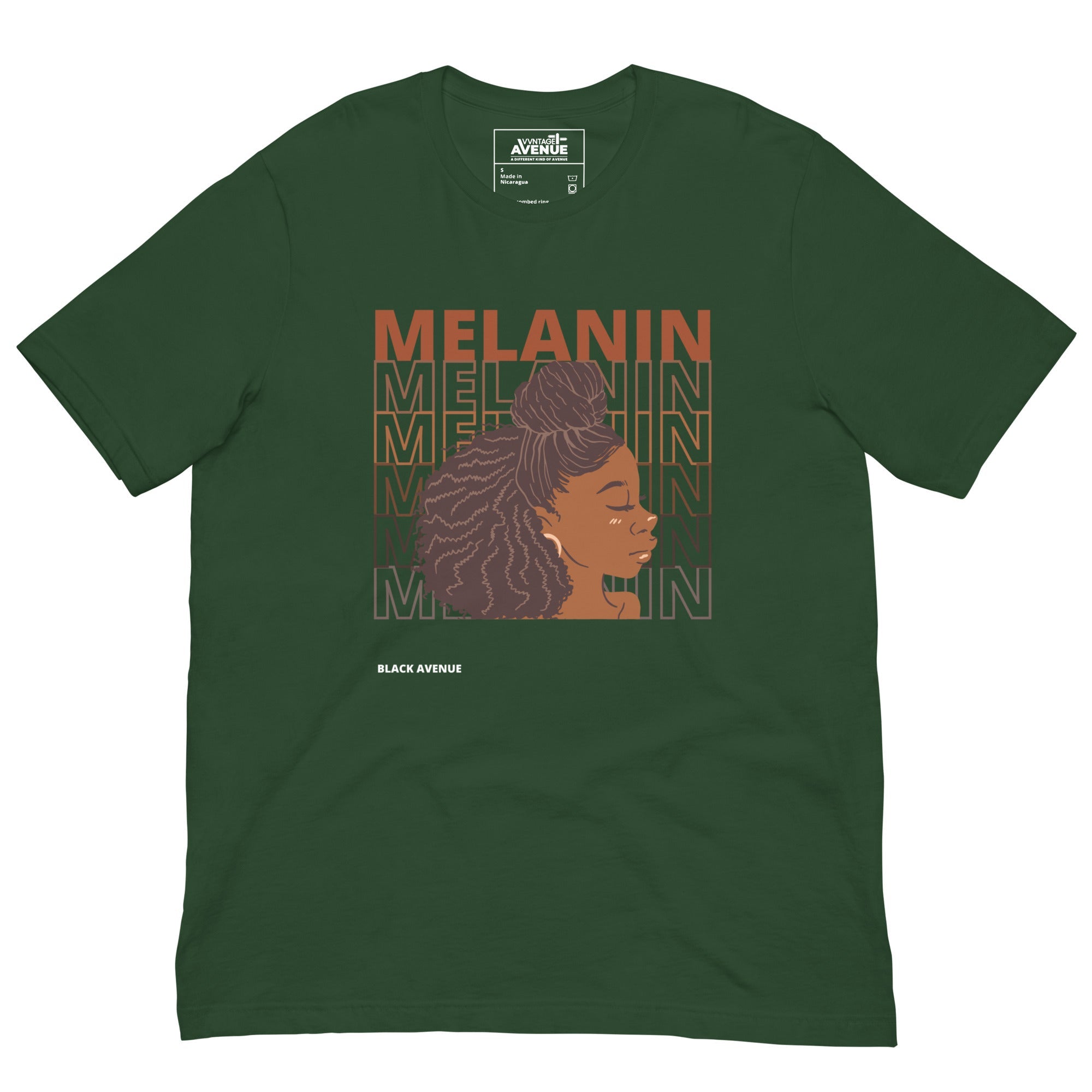 BLACK AVENUE | Melanin Woman SS T-Shirt (Unisex) - VVNTAGE AVENUE