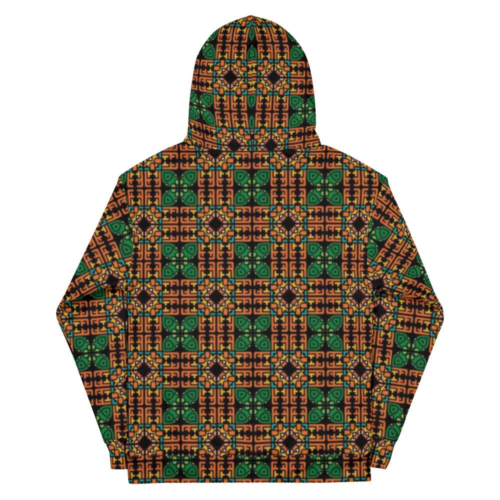 Black Avenue | Pattern Hoodie (Unisex) - VVNTAGE AVENUE