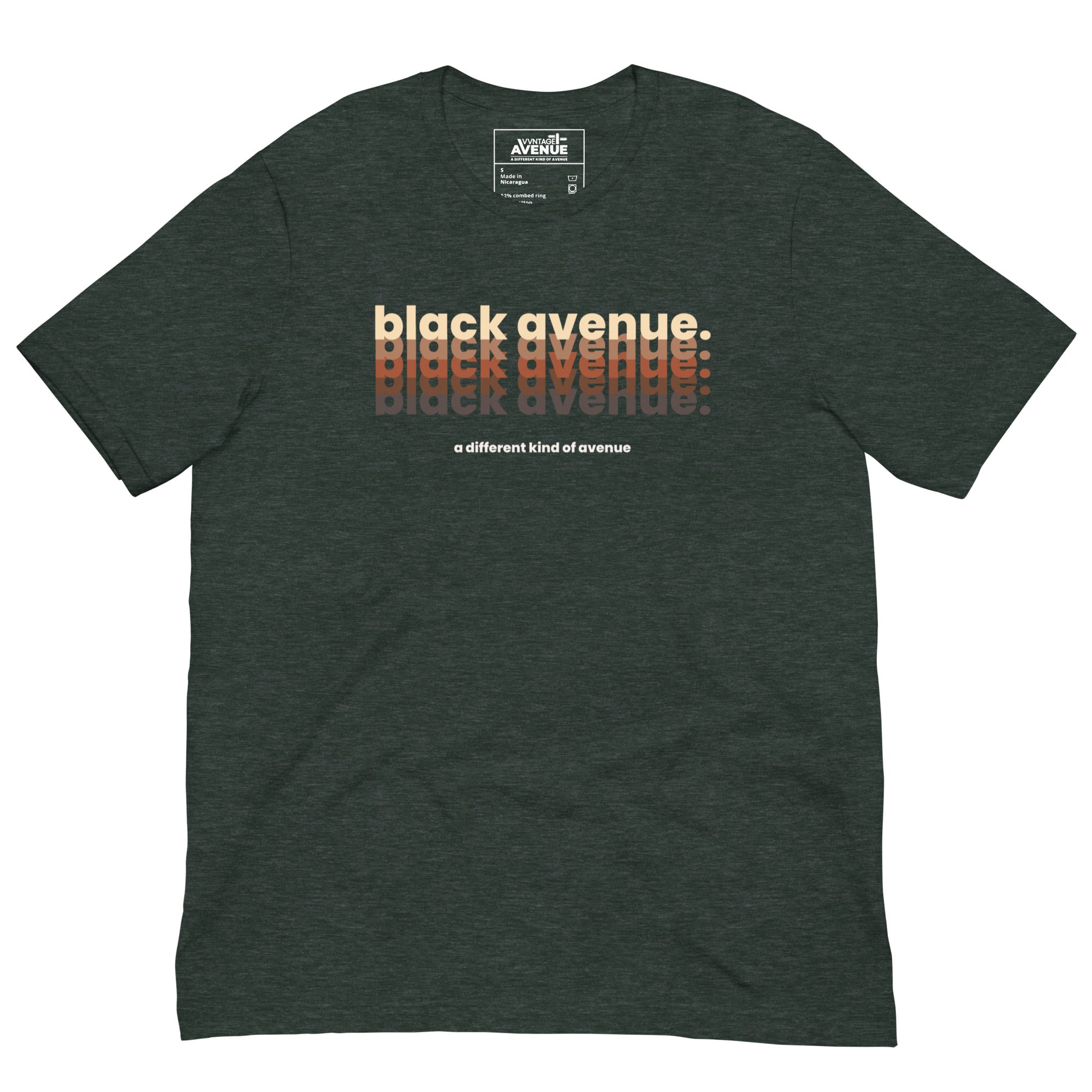 BLACK AVENUE | Shades of Black Avenue T-Shirt (Unisex) - VVNTAGE AVENUE