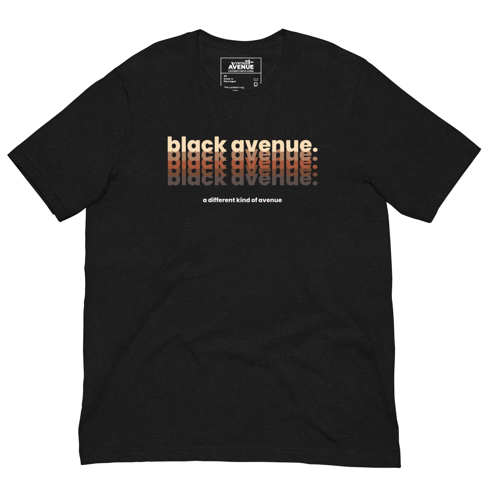 BLACK AVENUE | Shades of Black Avenue T-Shirt (Unisex) - VVNTAGE AVENUE