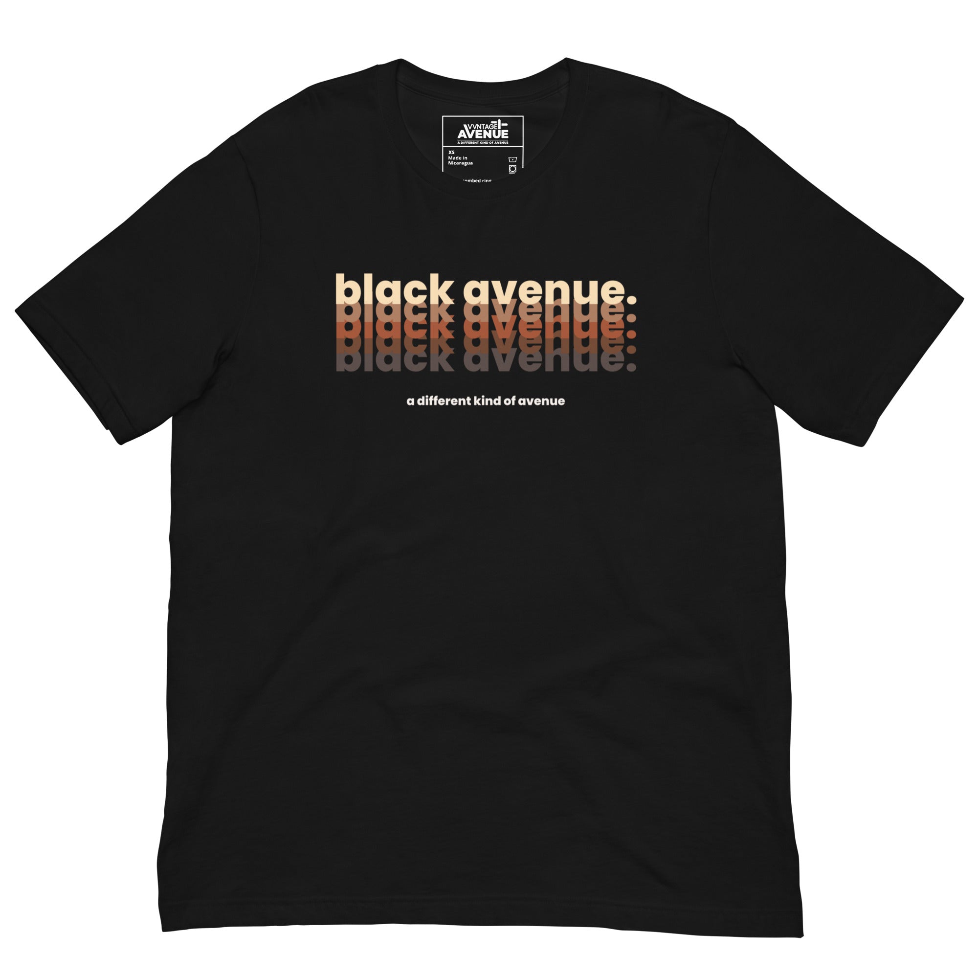 BLACK AVENUE | Shades of Black Avenue T-Shirt (Unisex) - VVNTAGE AVENUE