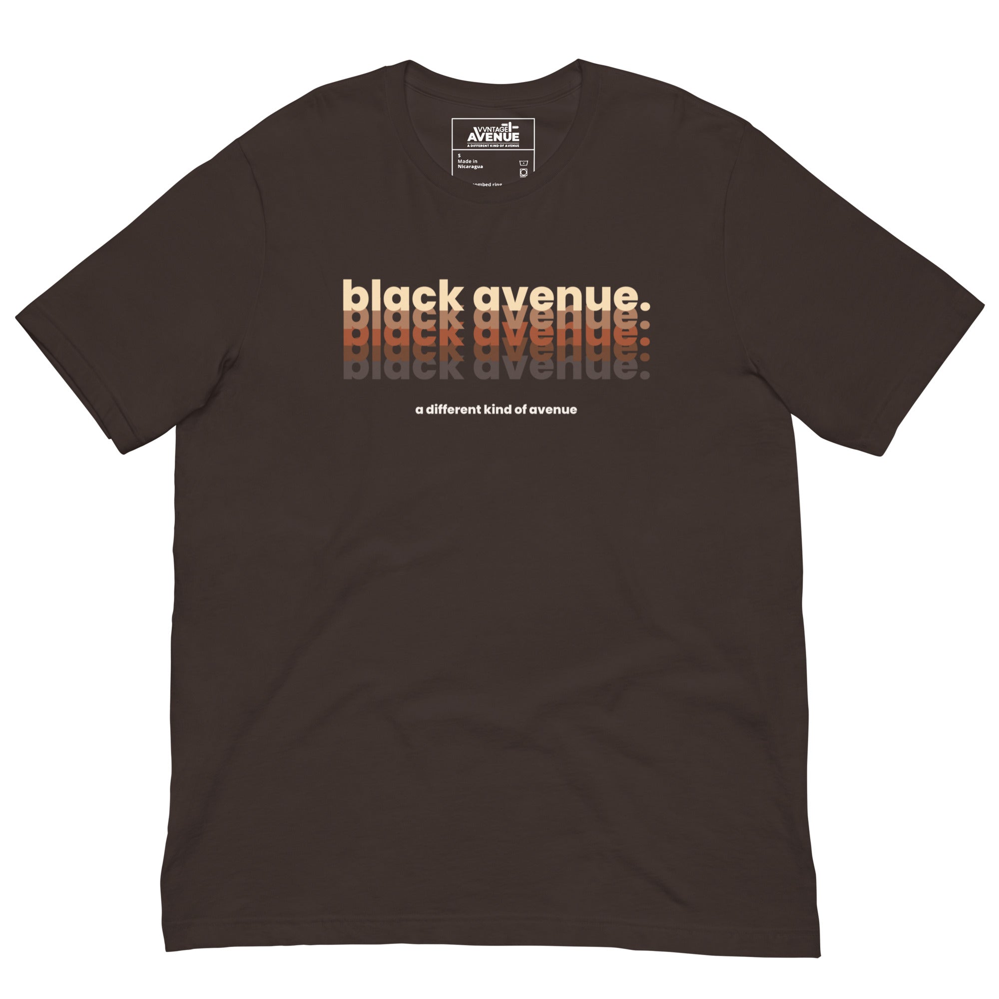 BLACK AVENUE | Shades of Black Avenue T-Shirt (Unisex) - VVNTAGE AVENUE