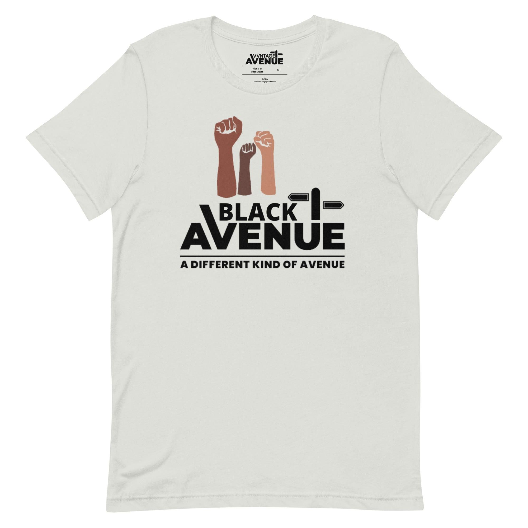 BLACK AVENUE SS T-Shirt (Unisex) - VVNTAGE AVENUE