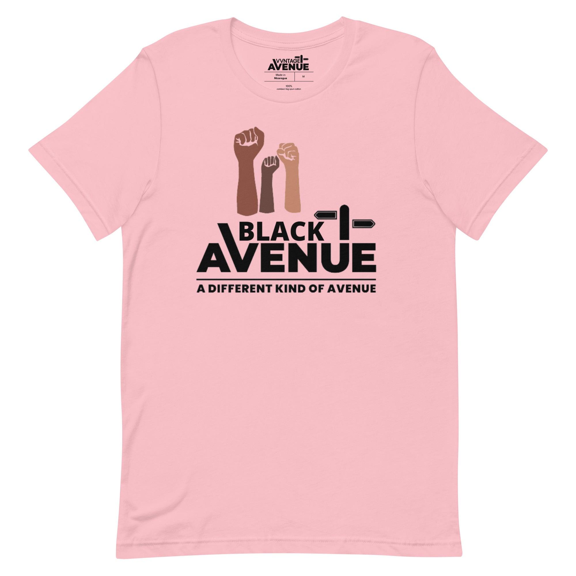 BLACK AVENUE SS T-Shirt (Unisex) - VVNTAGE AVENUE