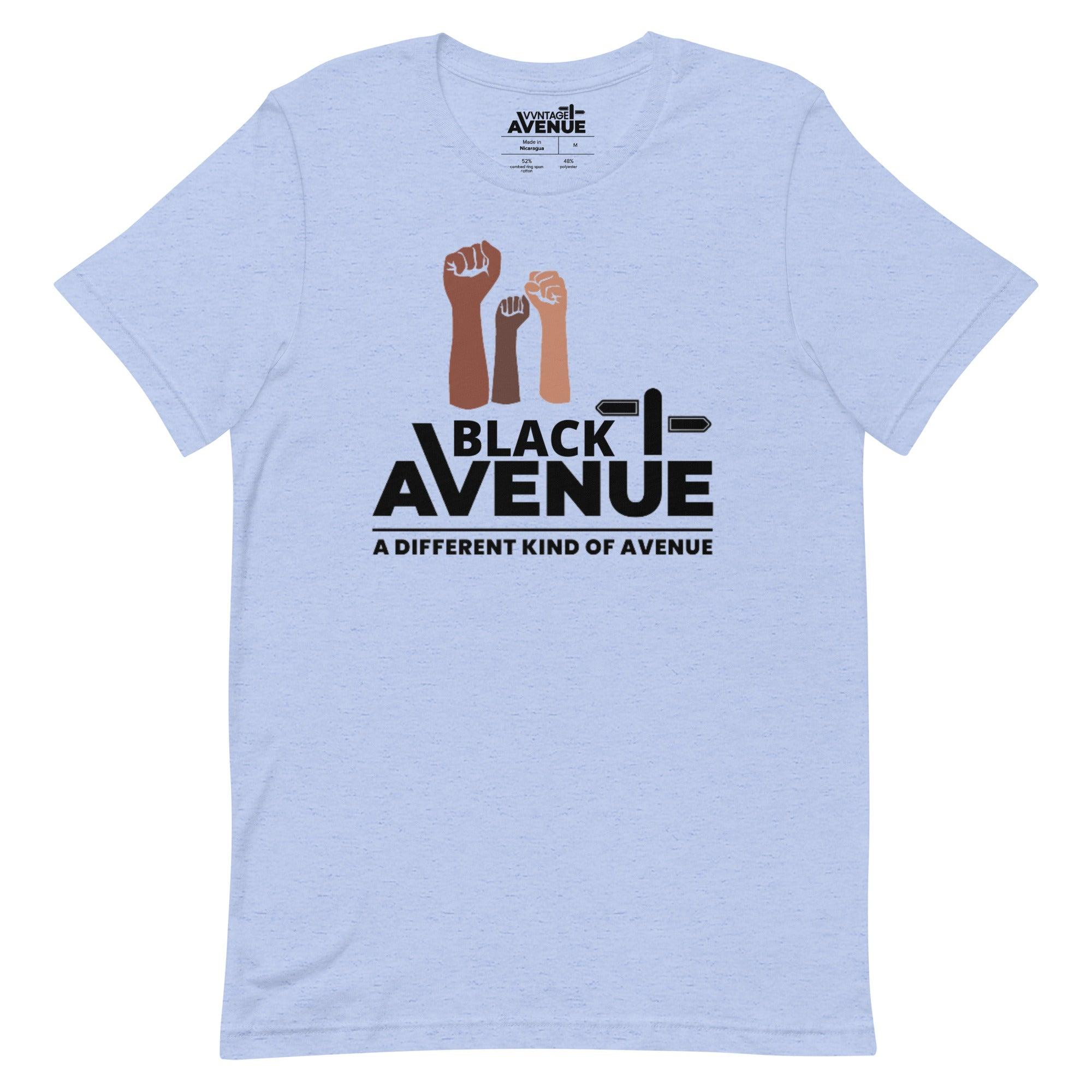 BLACK AVENUE SS T-Shirt (Unisex) - VVNTAGE AVENUE