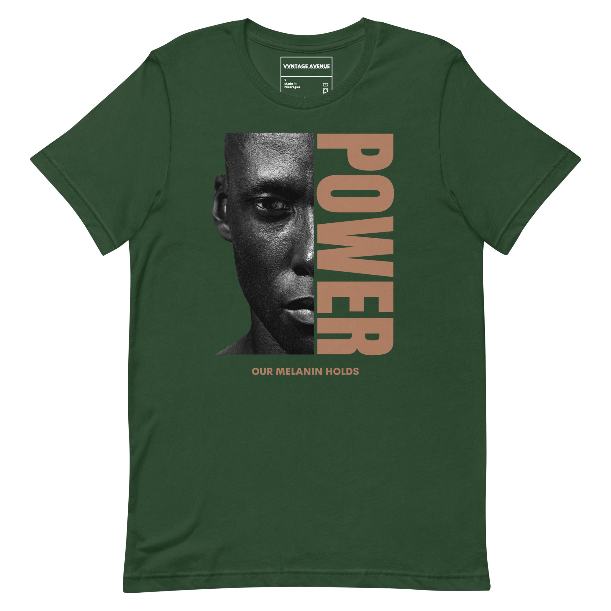 BLACK AVENUE | THE POWER SS T-Shirt - VVNTAGE AVENUE