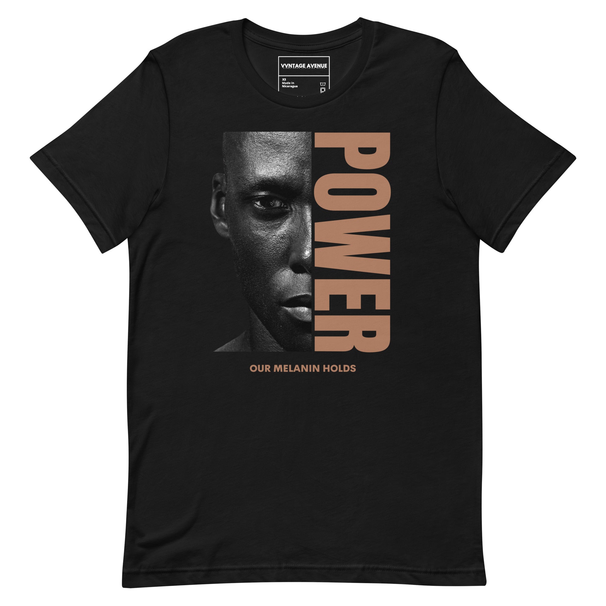 BLACK AVENUE | THE POWER SS T-Shirt - VVNTAGE AVENUE