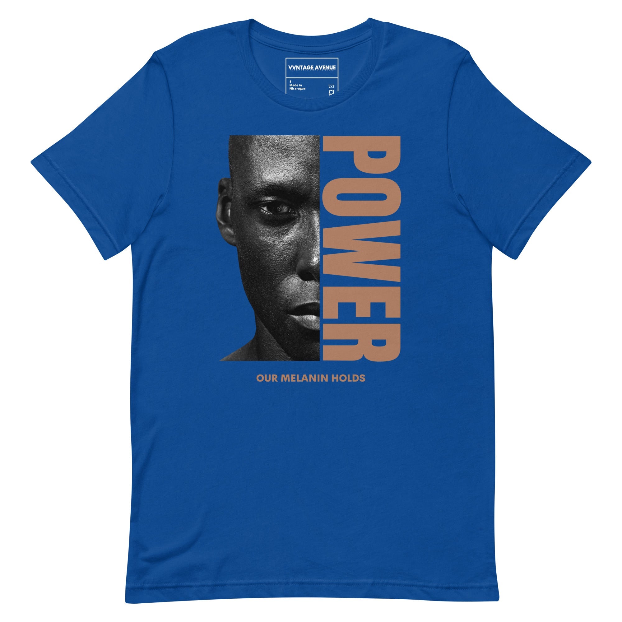 BLACK AVENUE | THE POWER SS T-Shirt - VVNTAGE AVENUE