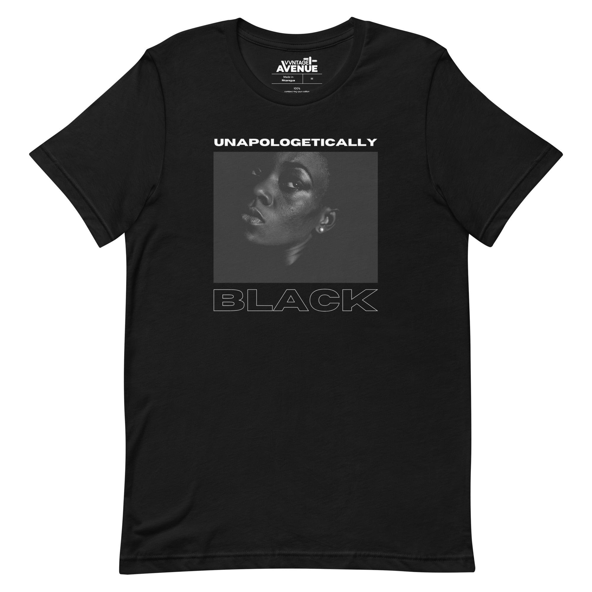 BLACK AVENUE | Unapologetically Black T-Shirt - VVNTAGE AVENUE