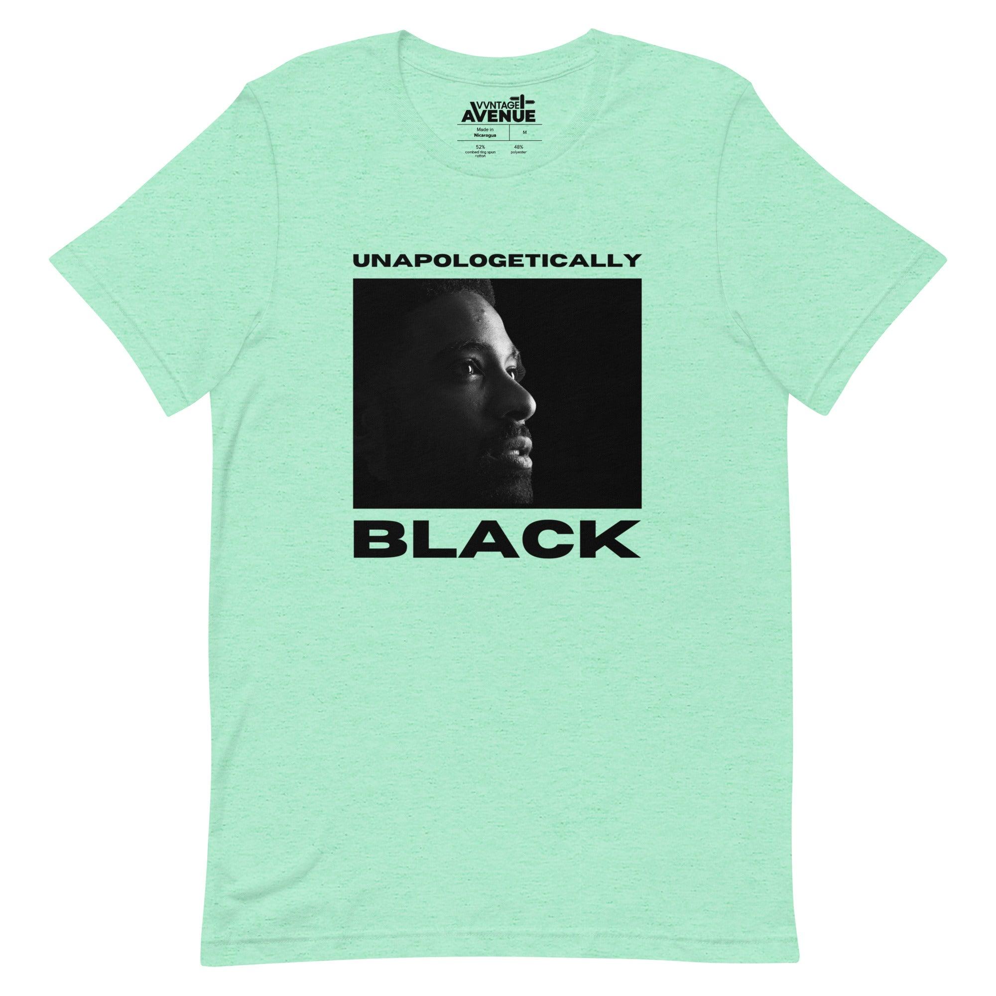 BLACK AVENUE | Unapologetically Black T-Shirt (Unisex) - VVNTAGE AVENUE