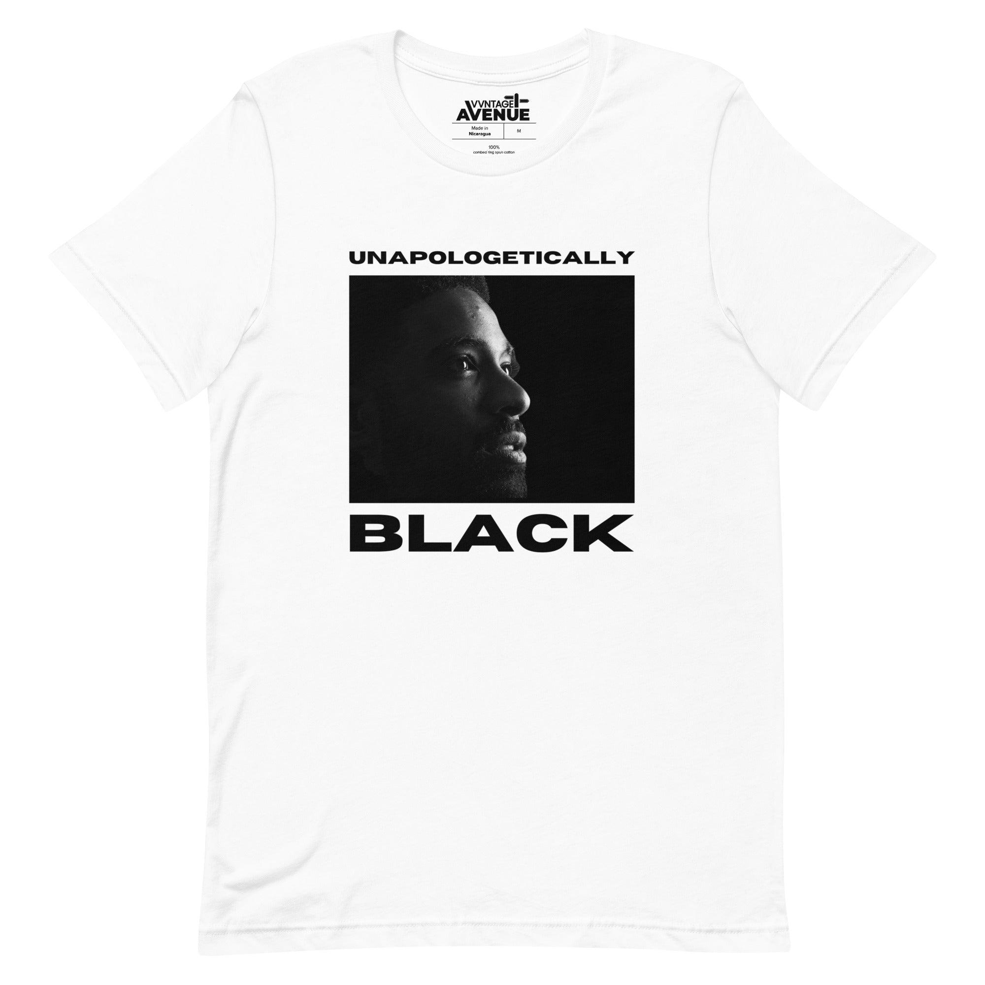 BLACK AVENUE | Unapologetically Black T-Shirt (Unisex) - VVNTAGE AVENUE