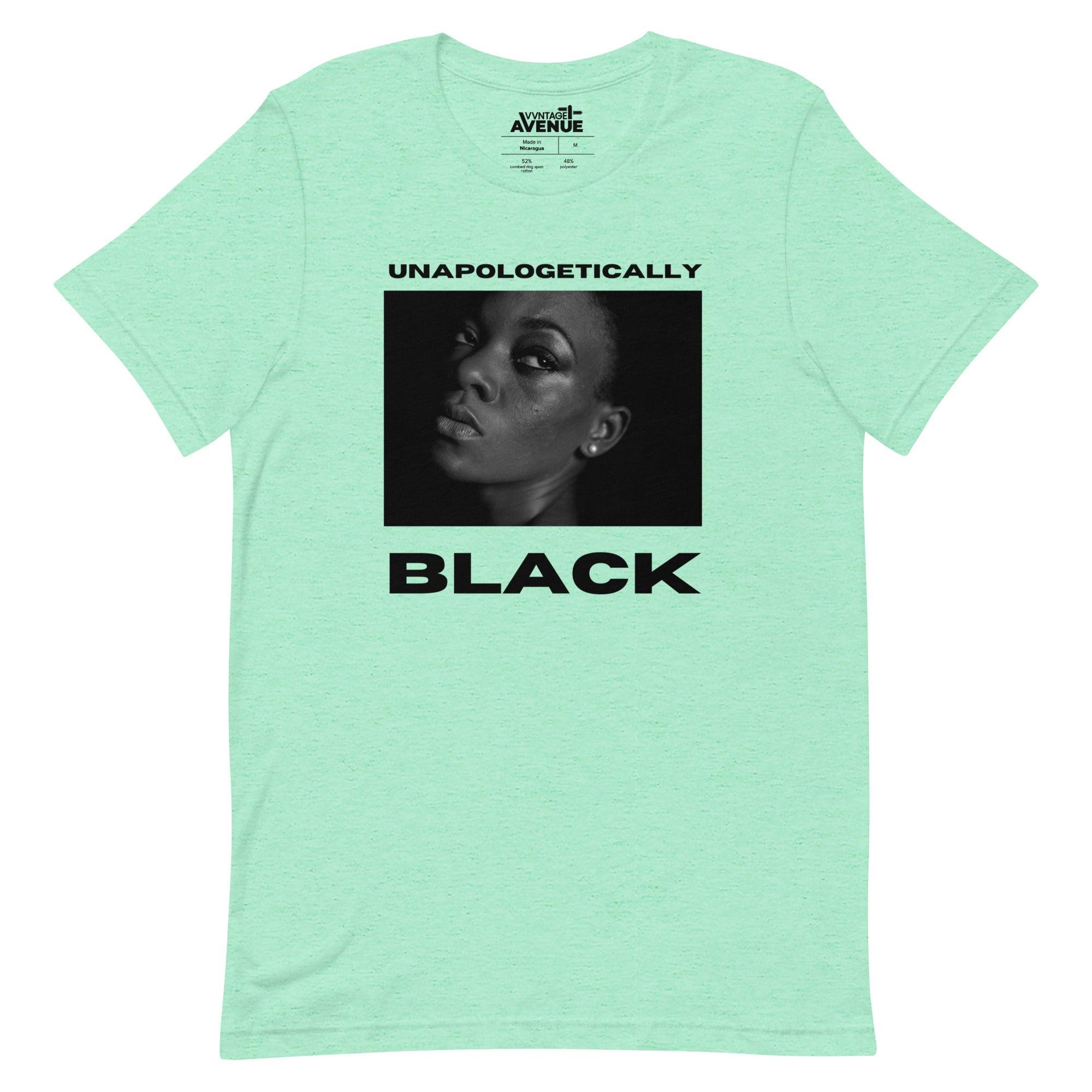 BLACK AVENUE | Unapologetically Black T-Shirt (Unisex) - VVNTAGE AVENUE