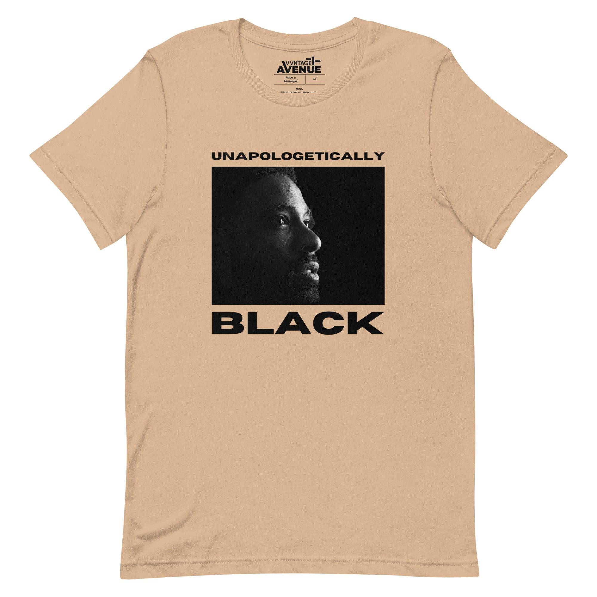 BLACK AVENUE | Unapologetically Black T-Shirt (Unisex) - VVNTAGE AVENUE