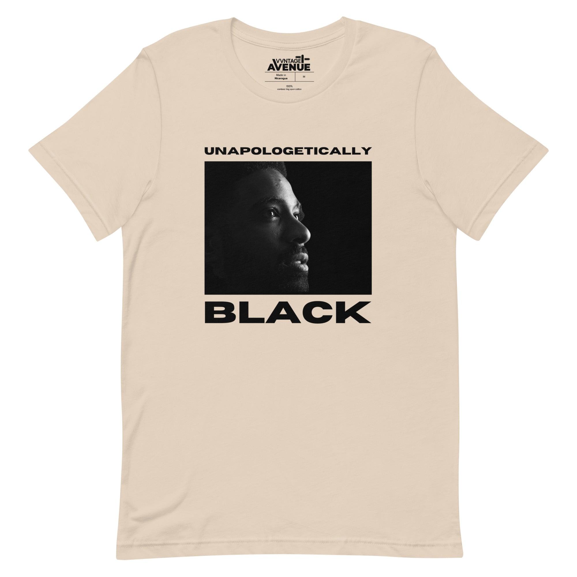BLACK AVENUE | Unapologetically Black T-Shirt (Unisex) - VVNTAGE AVENUE