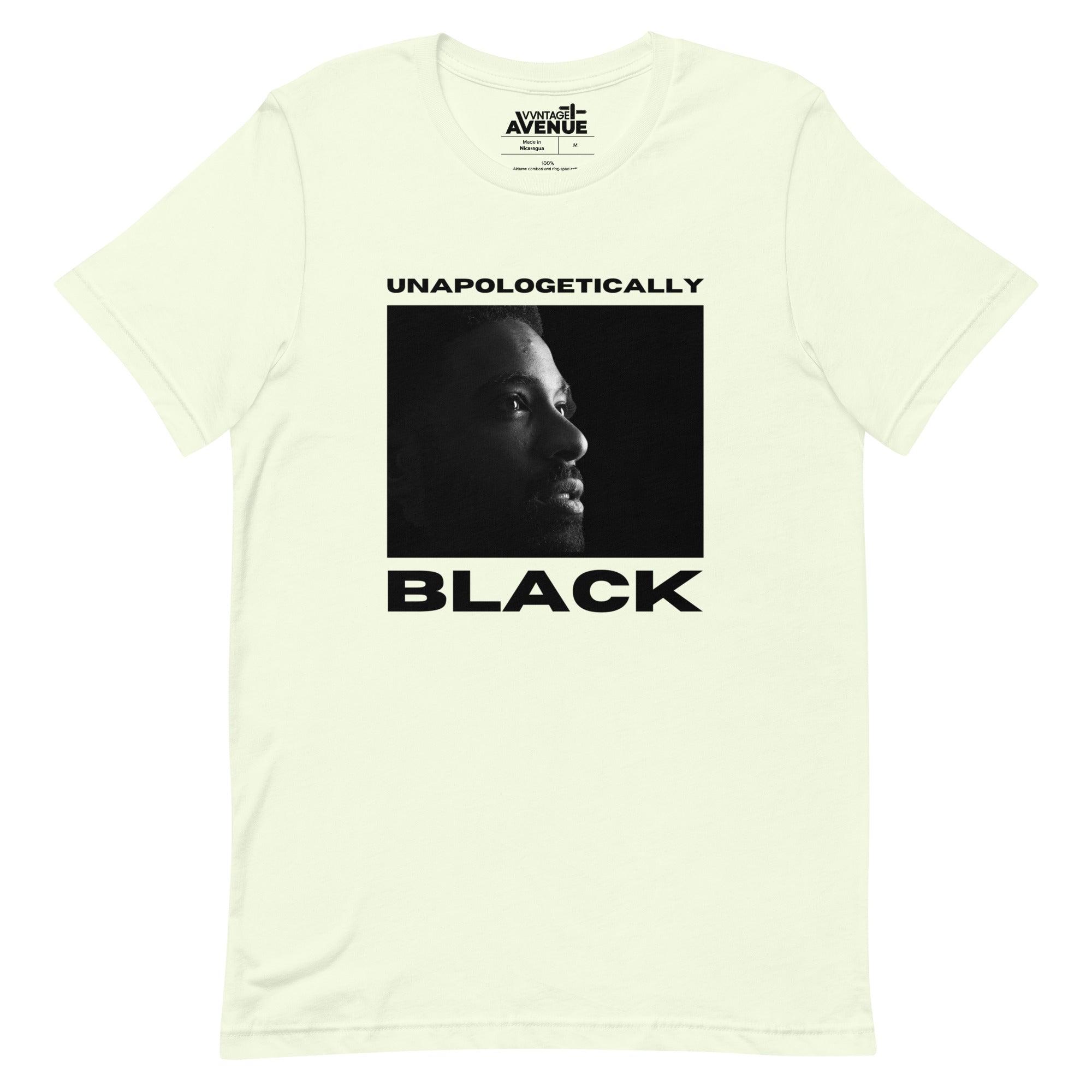 BLACK AVENUE | Unapologetically Black T-Shirt (Unisex) - VVNTAGE AVENUE