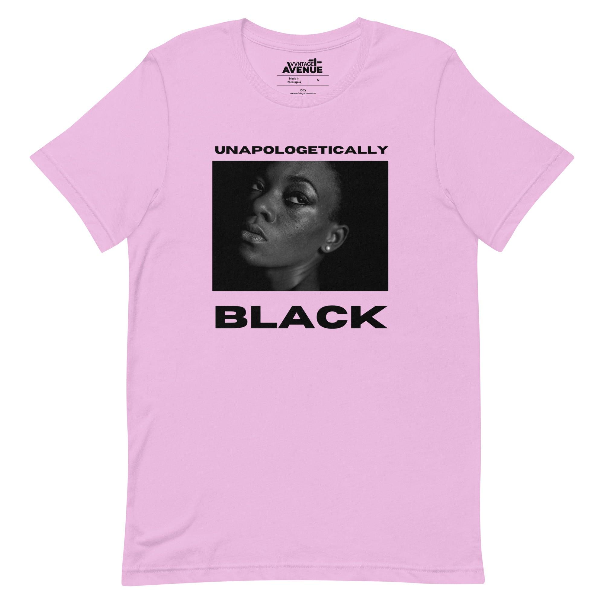 BLACK AVENUE | Unapologetically Black T-Shirt (Unisex) - VVNTAGE AVENUE