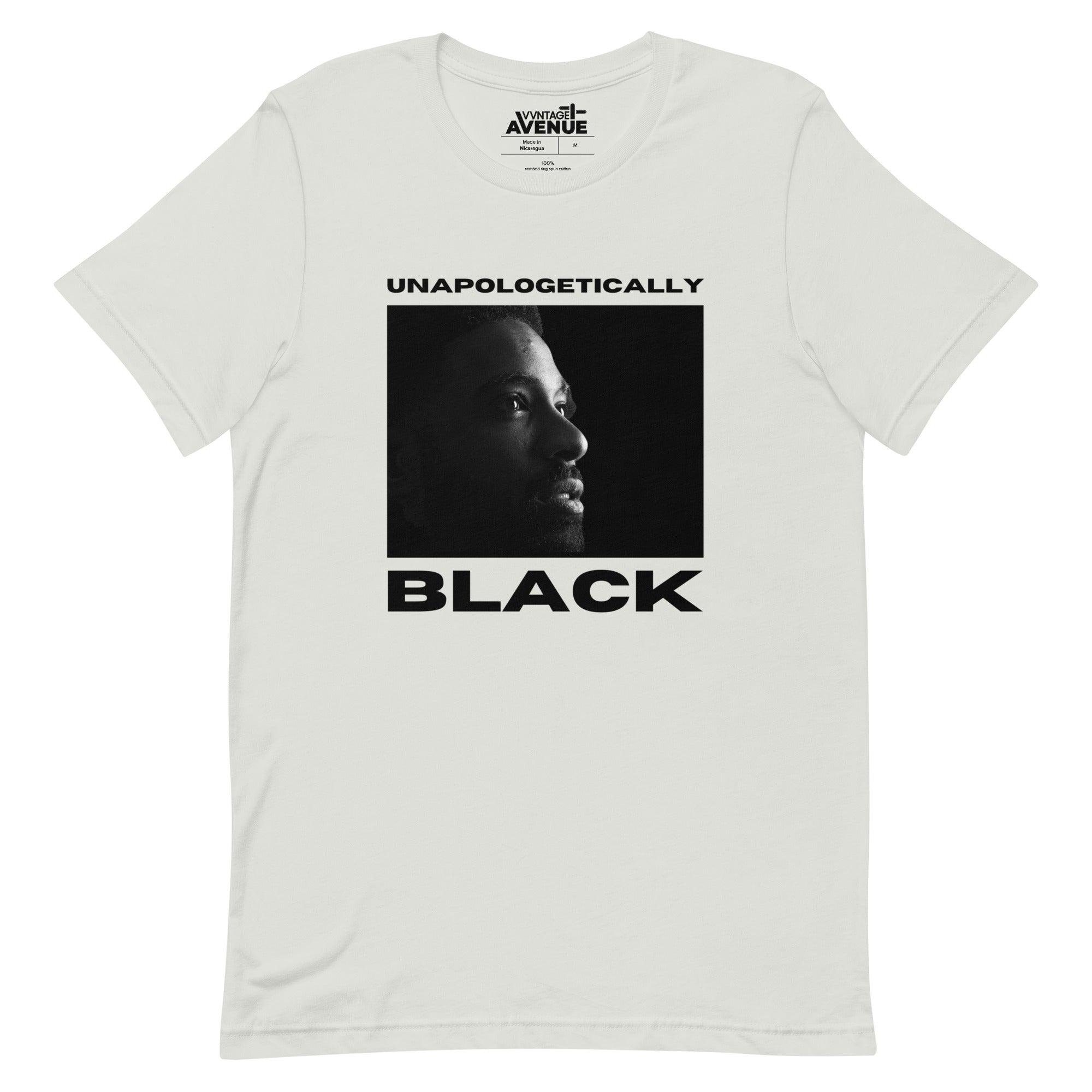 BLACK AVENUE | Unapologetically Black T-Shirt (Unisex) - VVNTAGE AVENUE