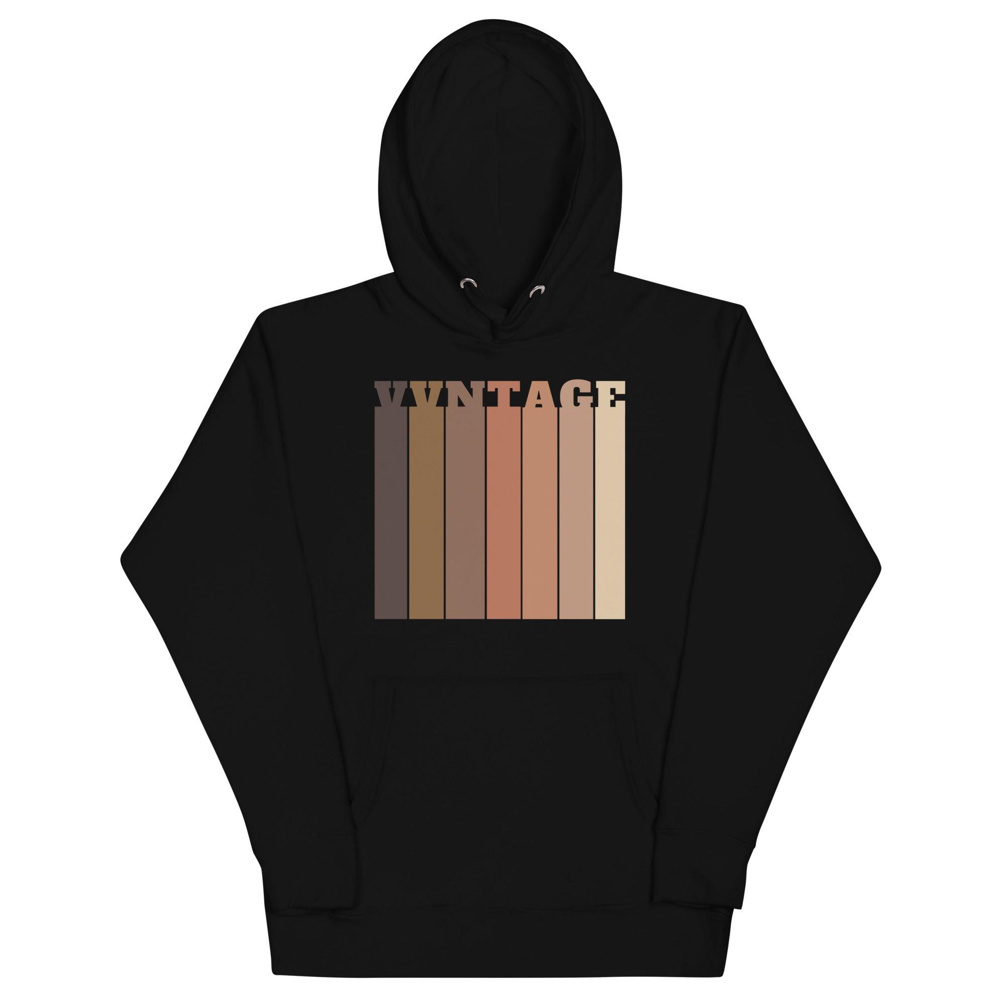 BLACK AVENUE | VVNTAGE Melanin Hoodie (W/O Silhouette) - VVNTAGE AVENUE