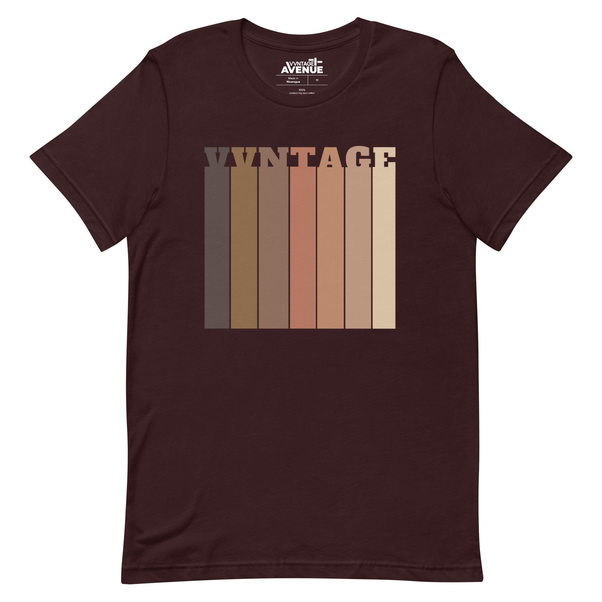 BLACK AVENUE | VVNTAGE Melanin T-Shirt (W/O Silhouette) - VVNTAGE AVENUE