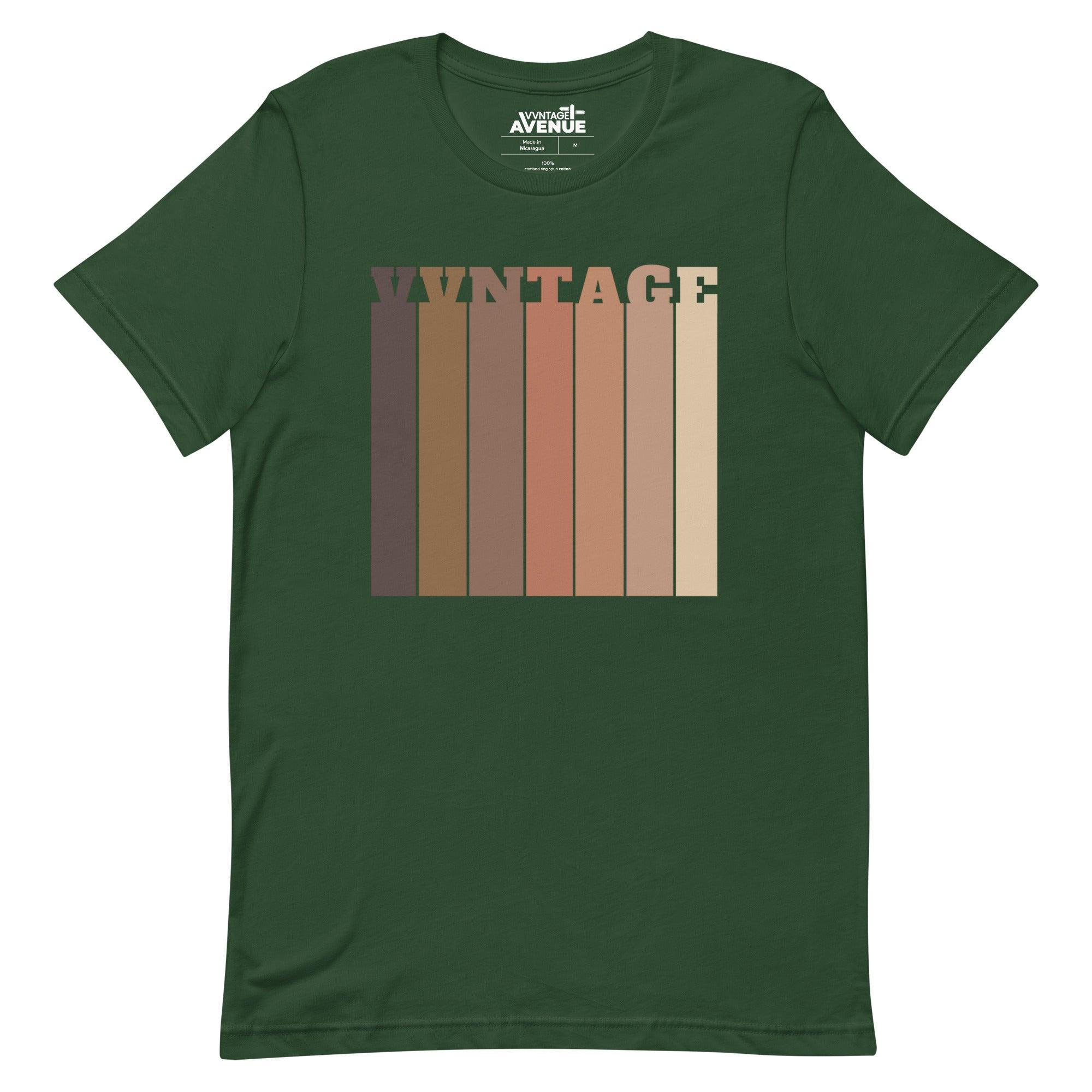 BLACK AVENUE | VVNTAGE Melanin T-Shirt (W/O Silhouette) - VVNTAGE AVENUE