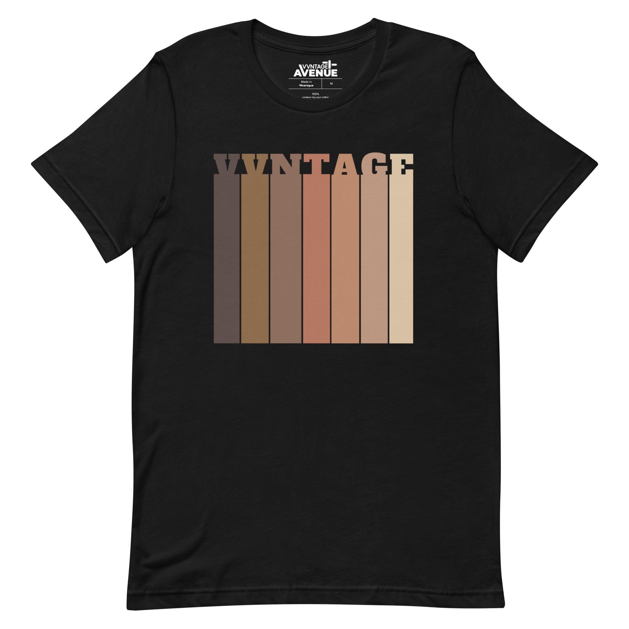 BLACK AVENUE | VVNTAGE Melanin T-Shirt (W/O Silhouette) - VVNTAGE AVENUE