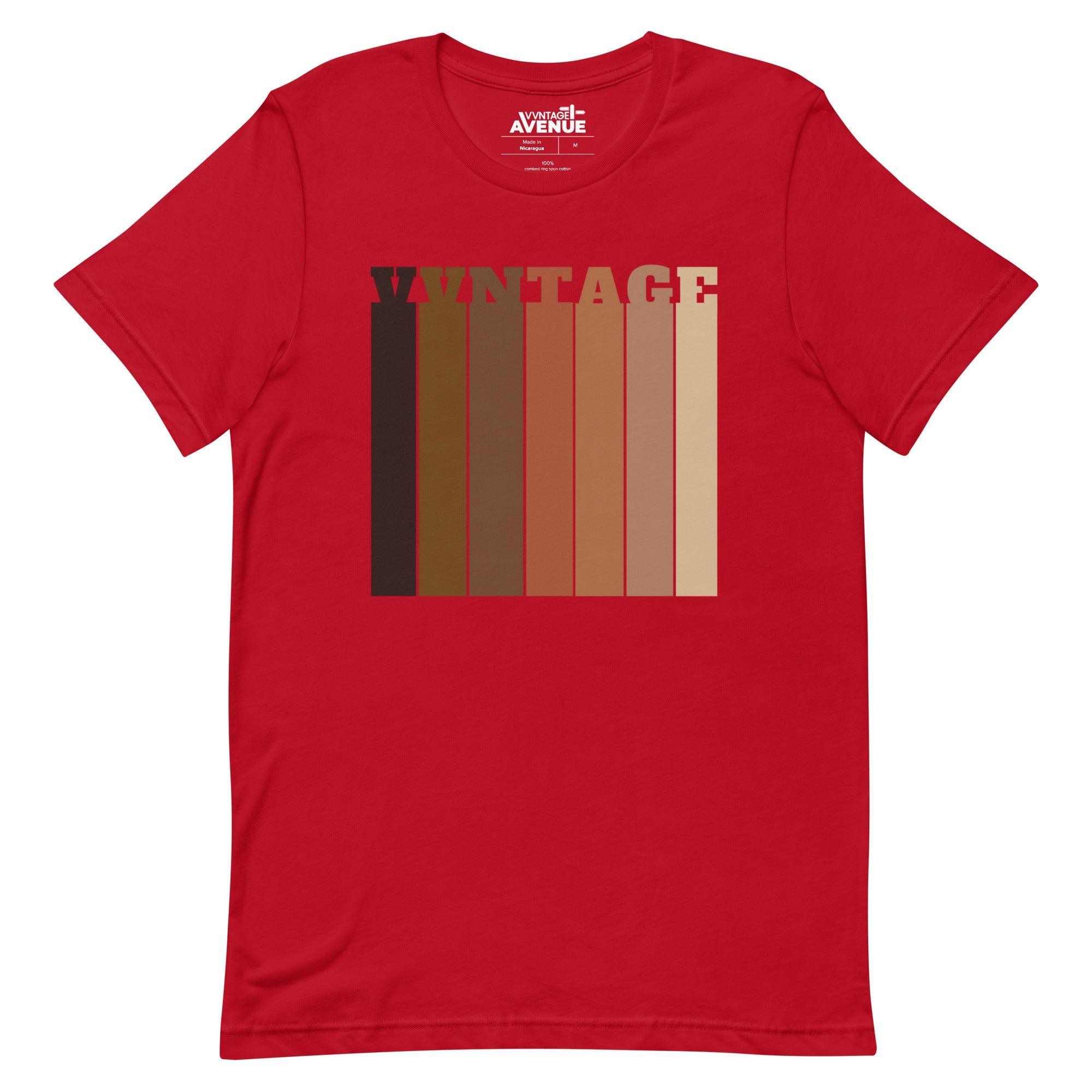 BLACK AVENUE | VVNTAGE Melanin T-Shirt (W/O Silhouette) - VVNTAGE AVENUE