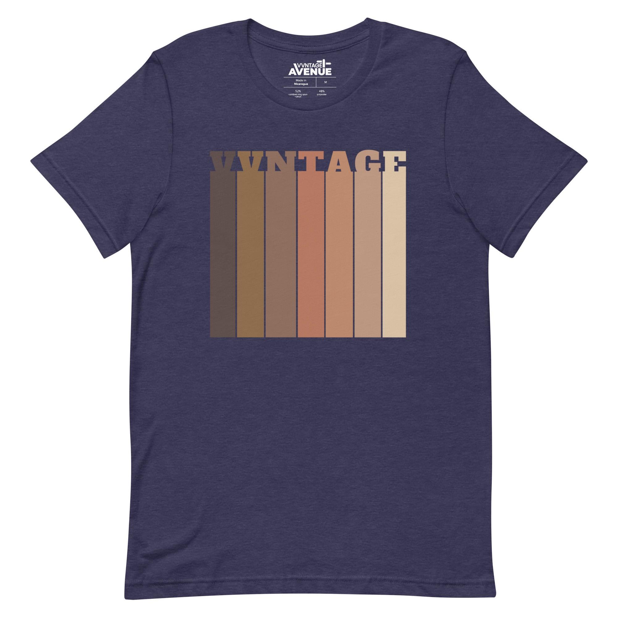 BLACK AVENUE | VVNTAGE Melanin T-Shirt (W/O Silhouette) - VVNTAGE AVENUE