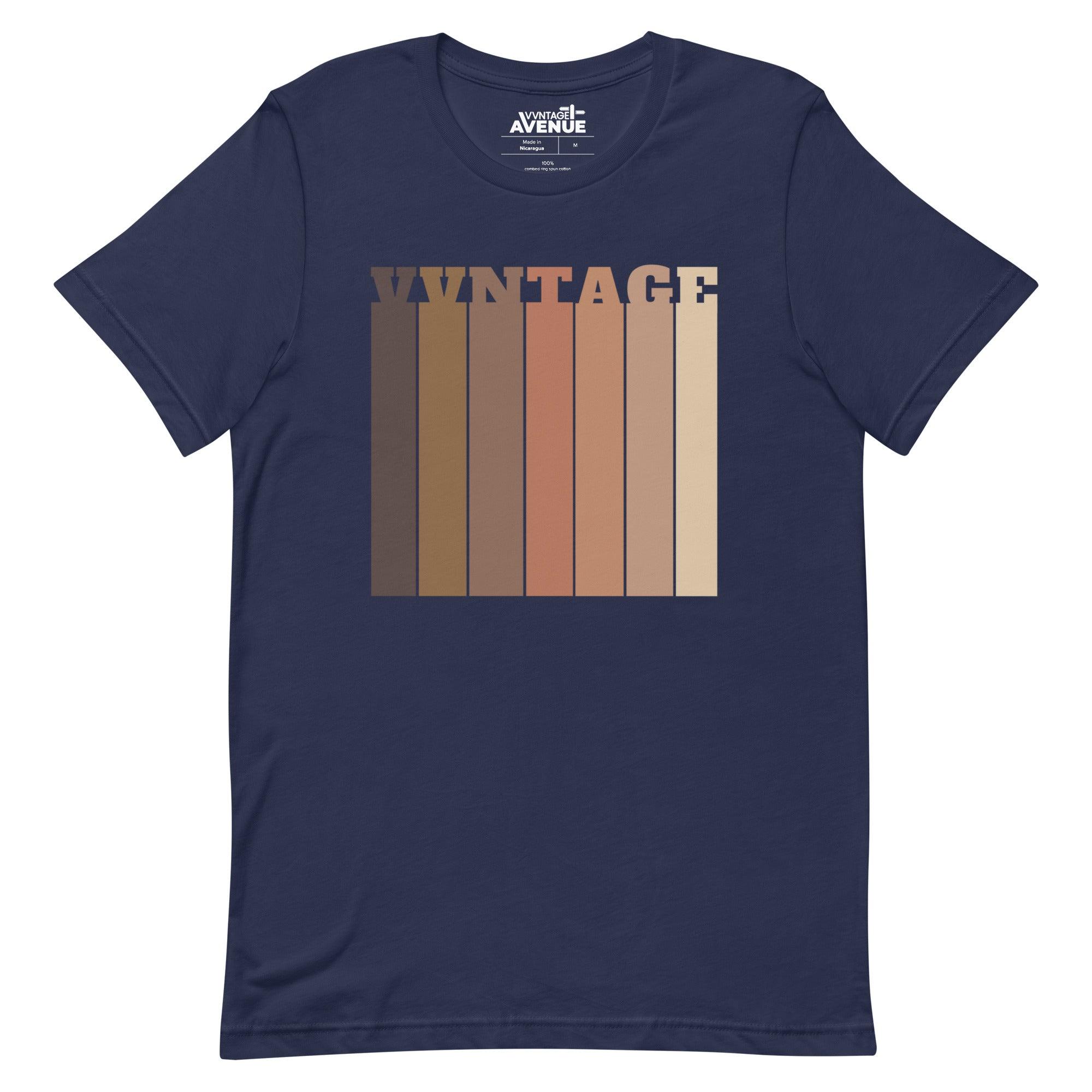 BLACK AVENUE | VVNTAGE Melanin T-Shirt (W/O Silhouette) - VVNTAGE AVENUE