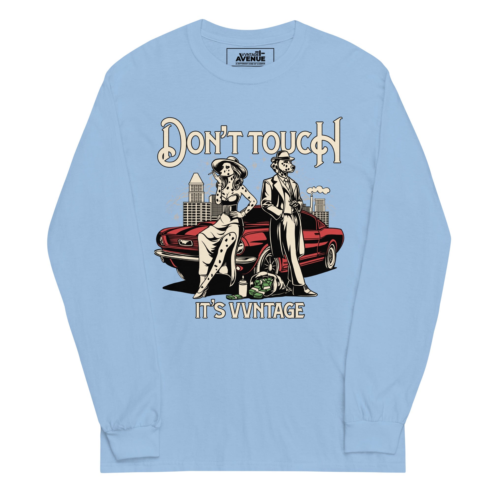 Don't Touch, It's VVNTAGE LS T-Shirt - VVNTAGE AVENUE