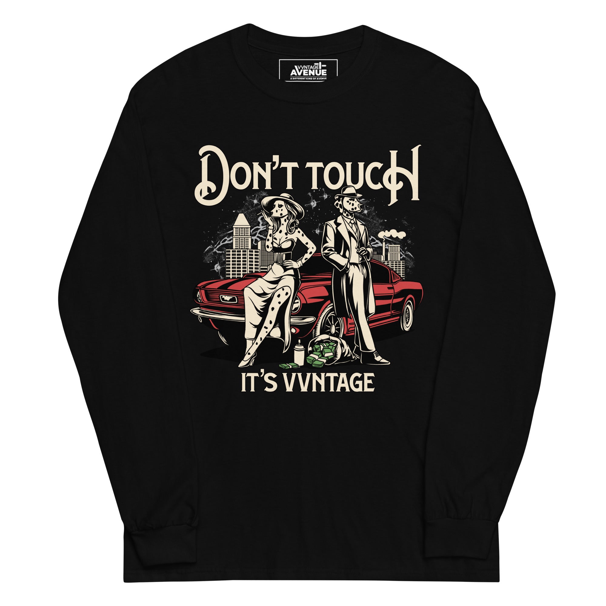 Don't Touch, It's VVNTAGE LS T-Shirt - VVNTAGE AVENUE