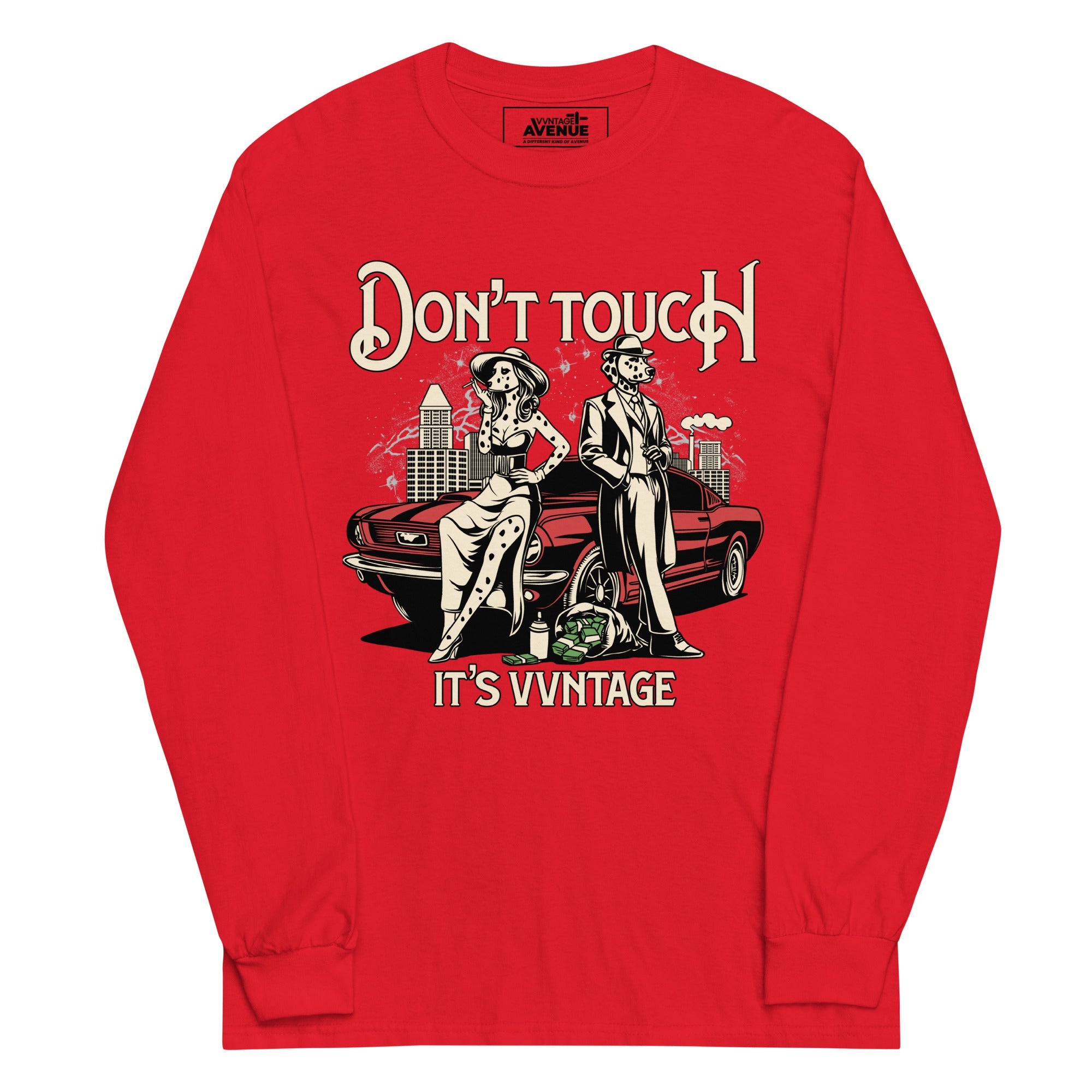 Don't Touch, It's VVNTAGE LS T-Shirt - VVNTAGE AVENUE